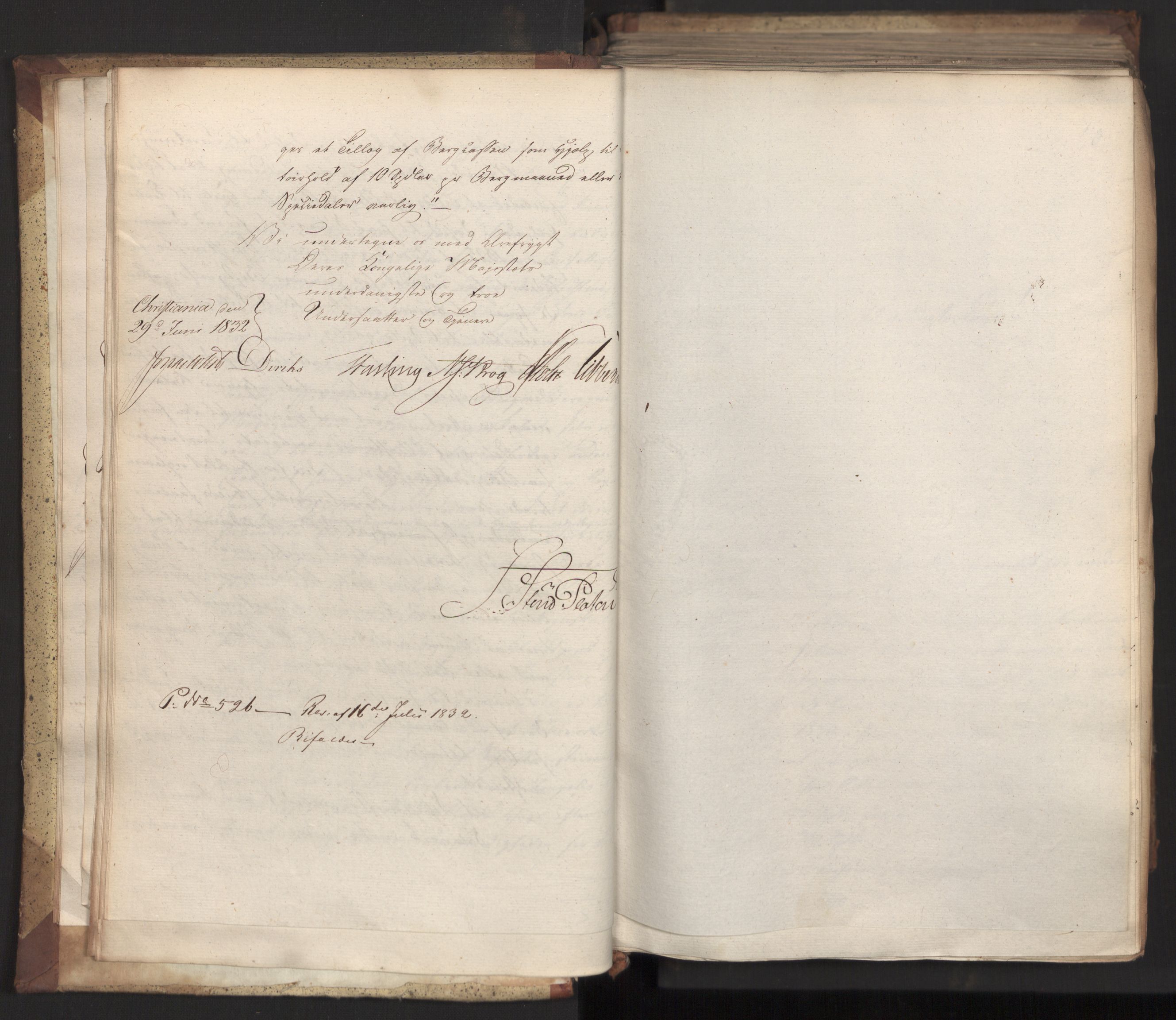 Statsrådsavdelingen i Stockholm, AV/RA-S-1003/D/Da/L0079: Regjeringsinnstillinger nr. 2400-2549, 1832, s. 21