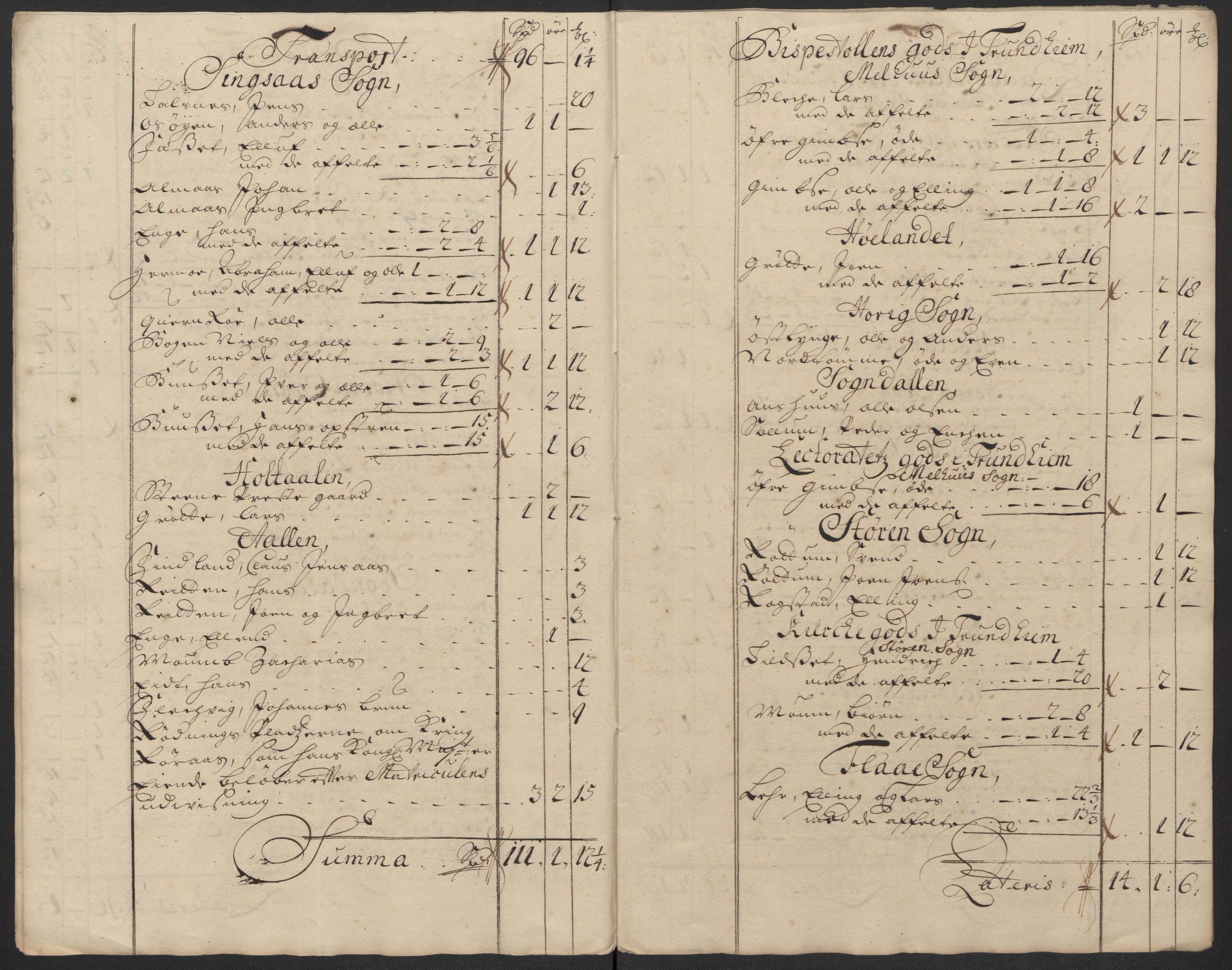 Rentekammeret inntil 1814, Reviderte regnskaper, Fogderegnskap, AV/RA-EA-4092/R60/L3958: Fogderegnskap Orkdal og Gauldal, 1708, s. 390