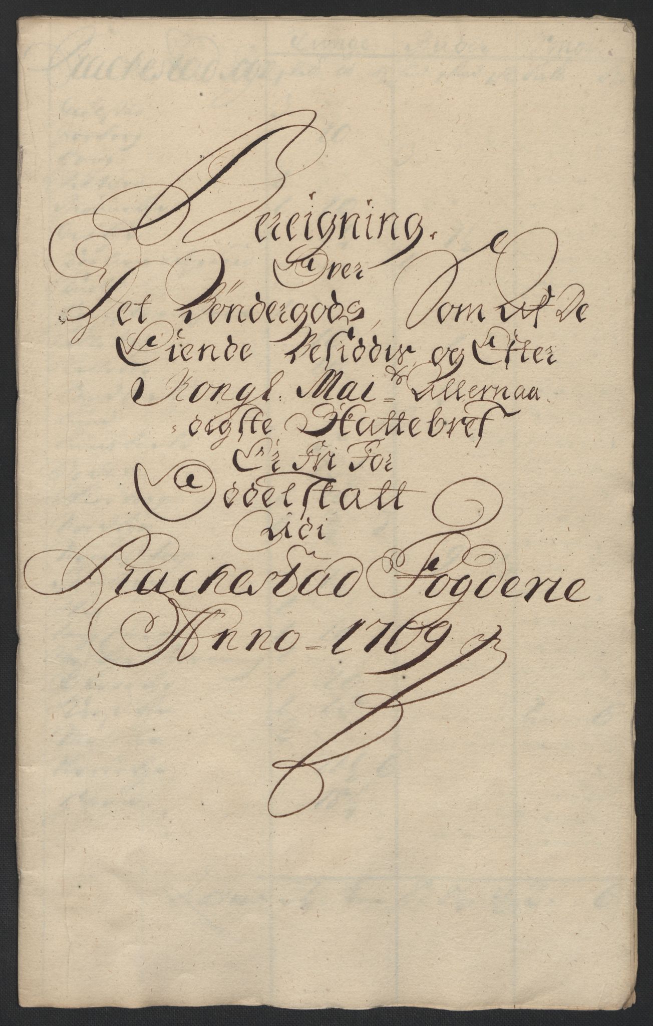 Rentekammeret inntil 1814, Reviderte regnskaper, Fogderegnskap, RA/EA-4092/R07/L0301: Fogderegnskap Rakkestad, Heggen og Frøland, 1709, s. 282