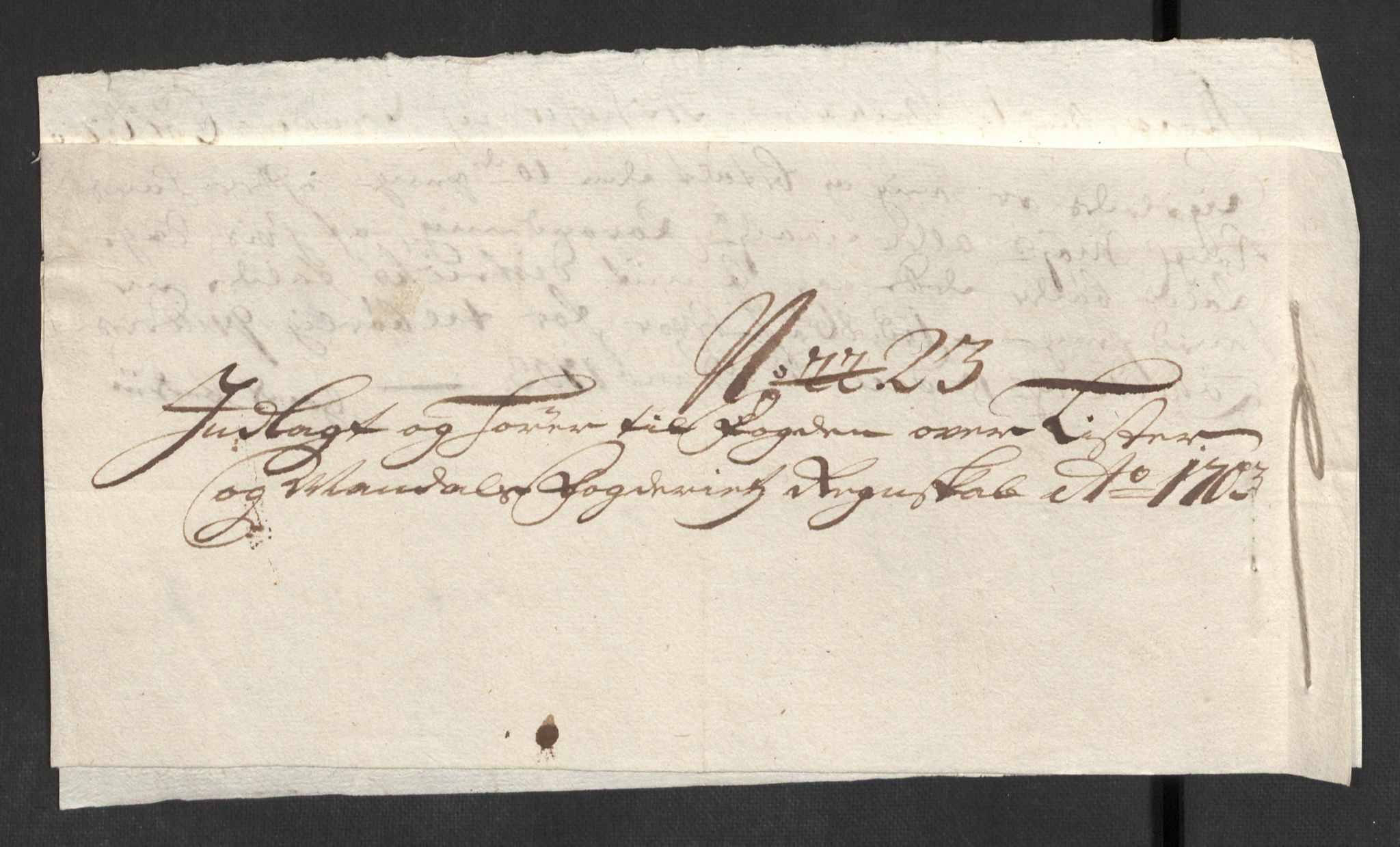 Rentekammeret inntil 1814, Reviderte regnskaper, Fogderegnskap, RA/EA-4092/R43/L2550: Fogderegnskap Lista og Mandal, 1703-1704, s. 148