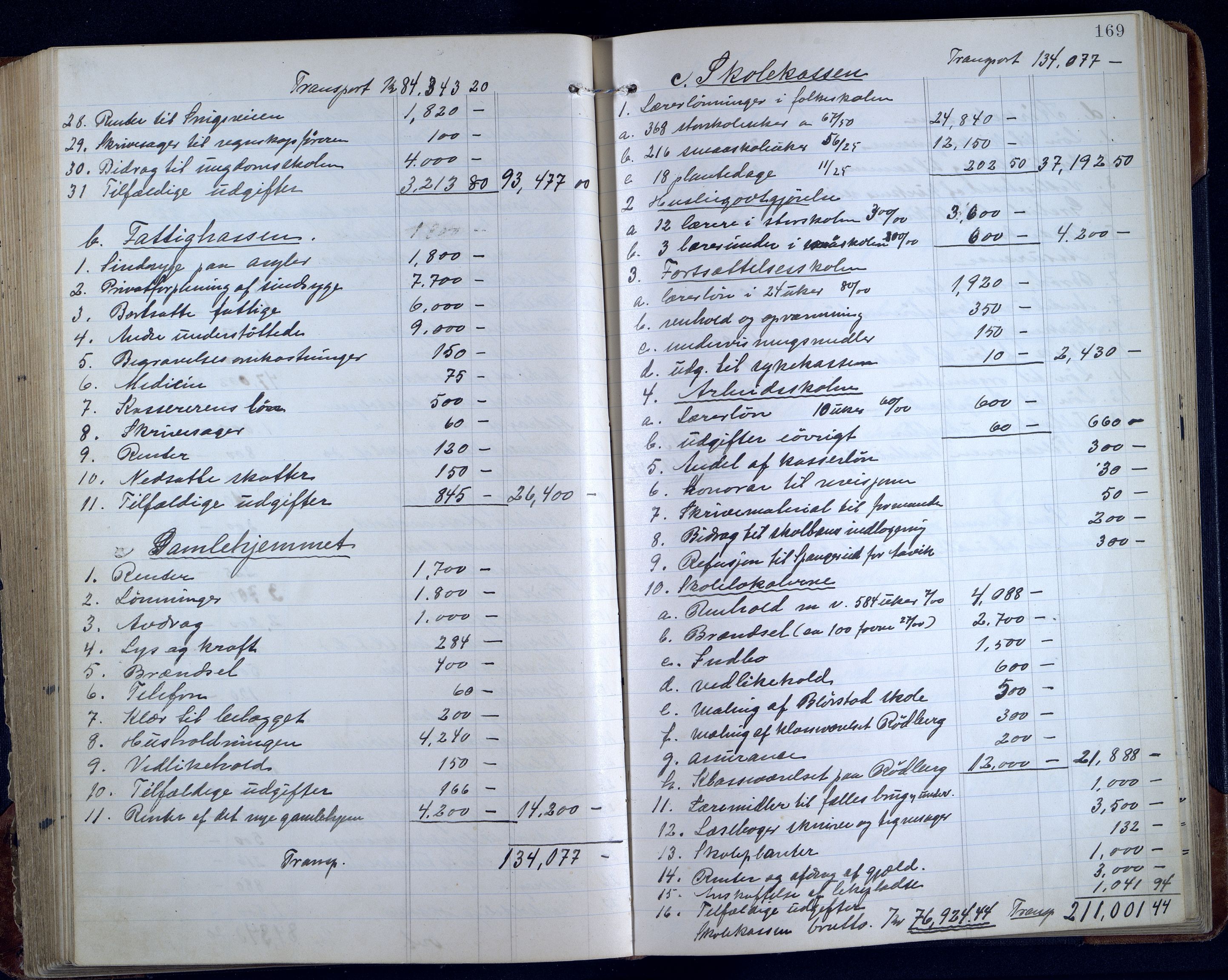 Sør-Audnedal kommune - Formannskapet/Kommunestyret, ARKSOR/1029SØ120/A/L0005: Møtebok, 1916-1925, s. 168b-169a