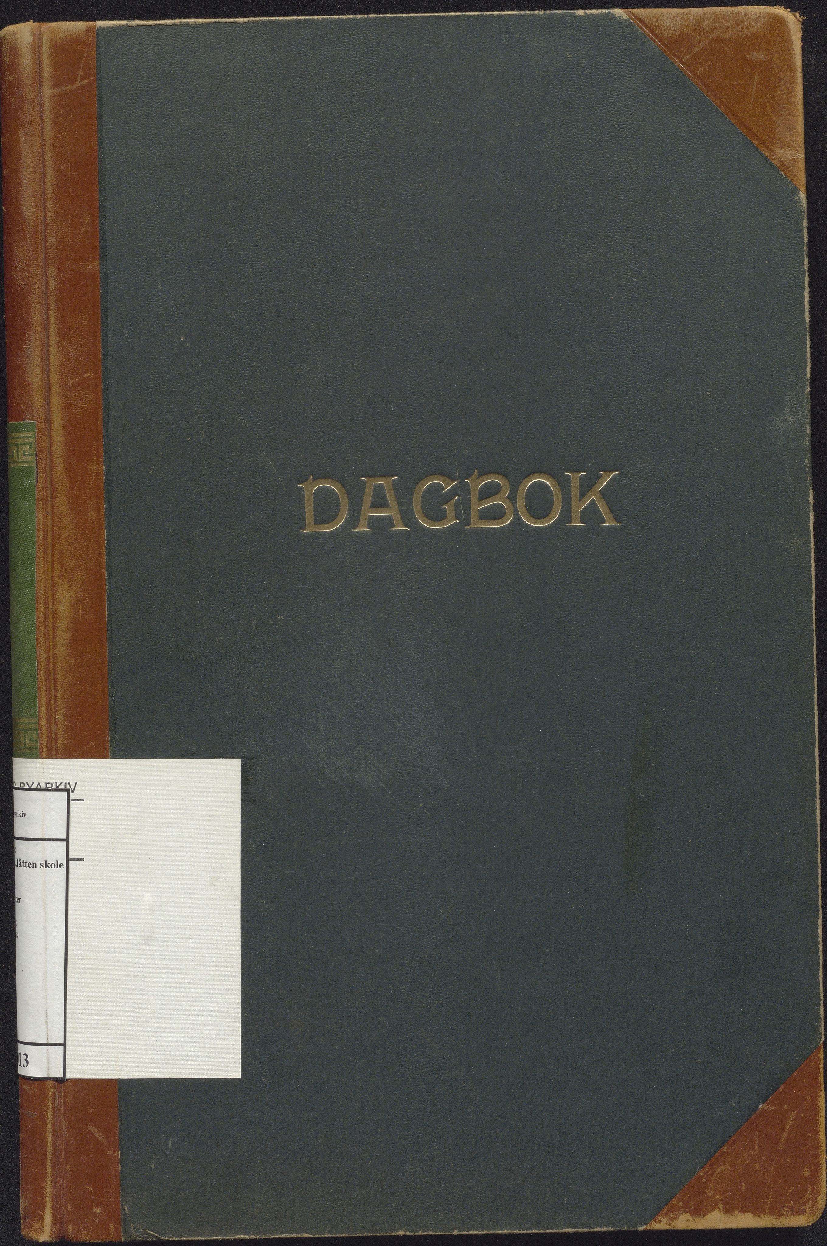 Hetland kommune. Jåtten skole, BYST/A-0148/G/Ga/L0013: Dagbok , 1949-1959