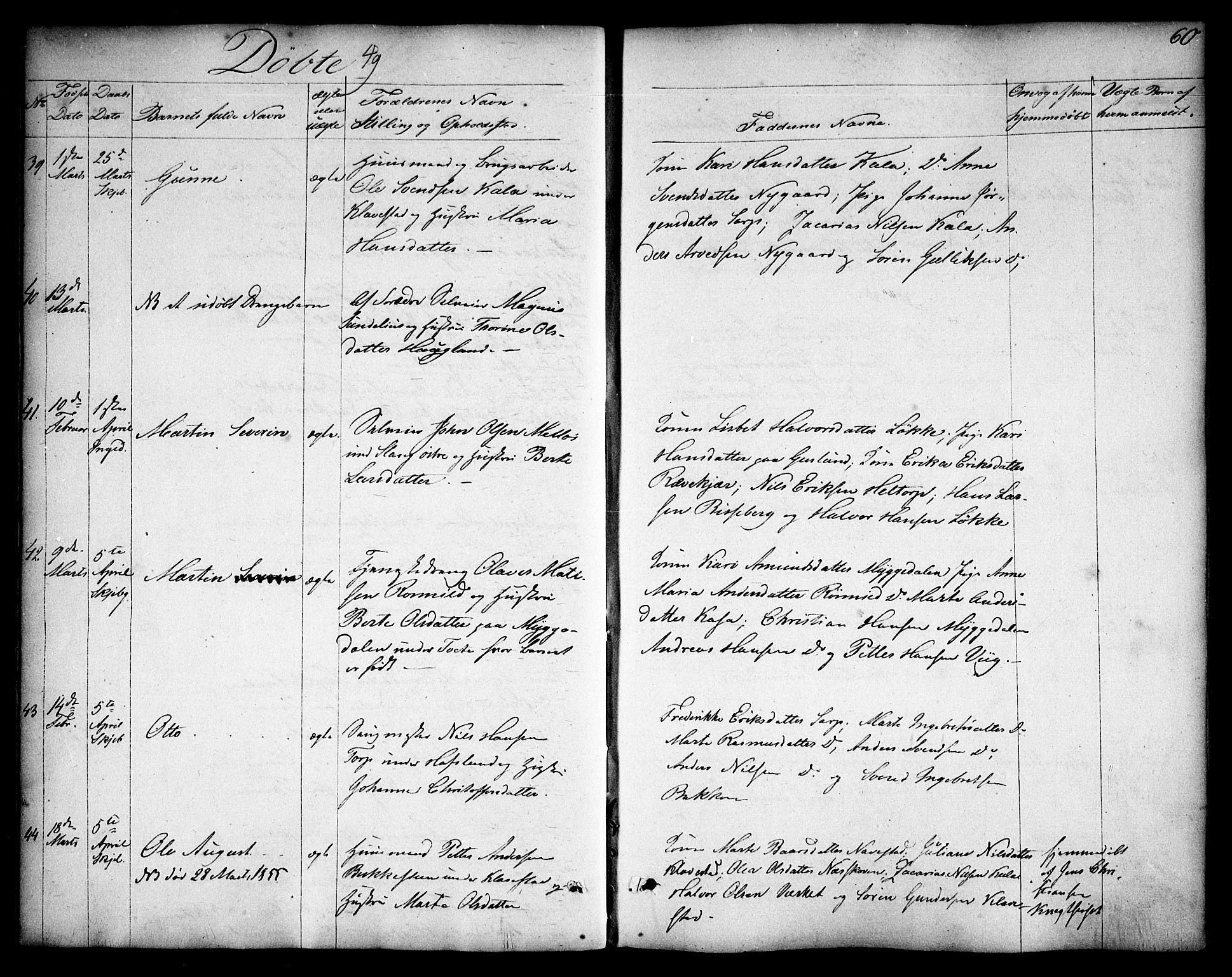Skjeberg prestekontor Kirkebøker, SAO/A-10923/F/Fa/L0006: Ministerialbok nr. I 6, 1846-1858, s. 60