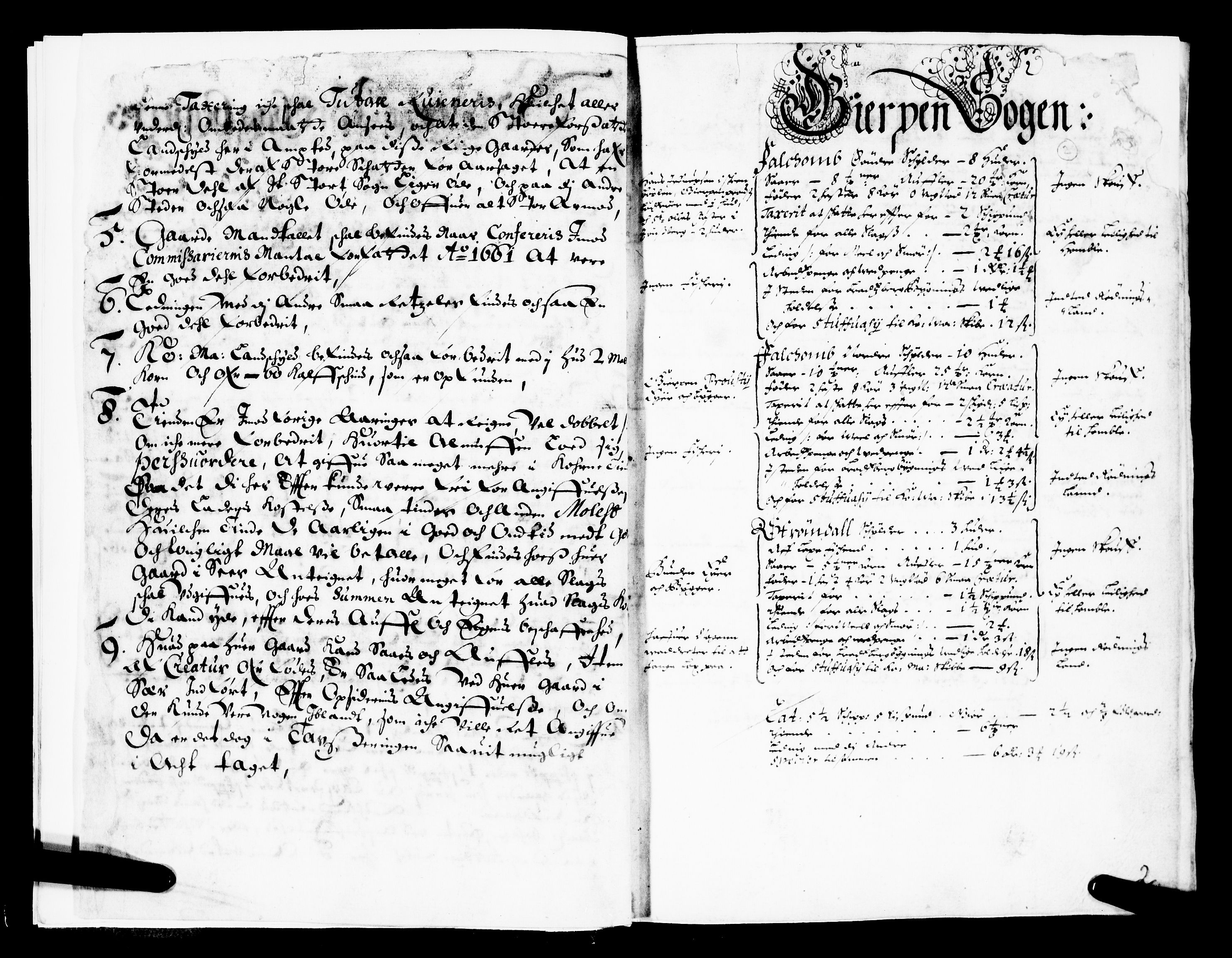 Rentekammeret inntil 1814, Realistisk ordnet avdeling, AV/RA-EA-4070/N/Nb/Nba/L0025: Bamble fogderi, 1665, s. 1b-2a