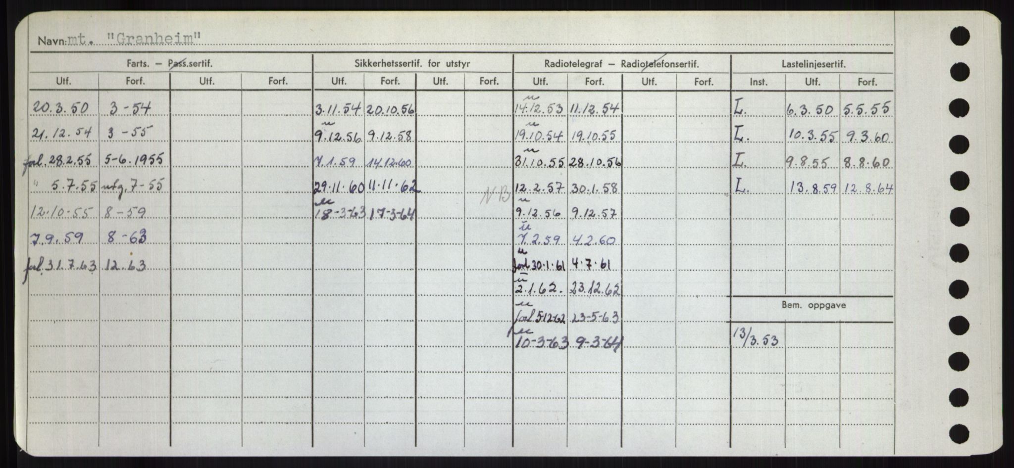 Sjøfartsdirektoratet med forløpere, Skipsmålingen, RA/S-1627/H/Hd/L0013: Fartøy, Gne-Gås, s. 146