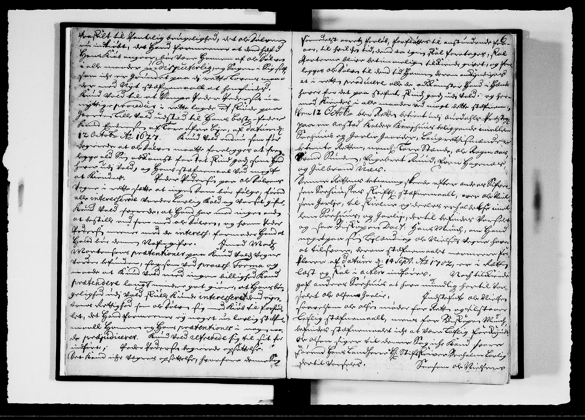 Hadeland, Land og Valdres sorenskriveri, AV/SAH-TING-028/G/Gb/L0039: Tingbok, 1702-1704, s. 5b-6a