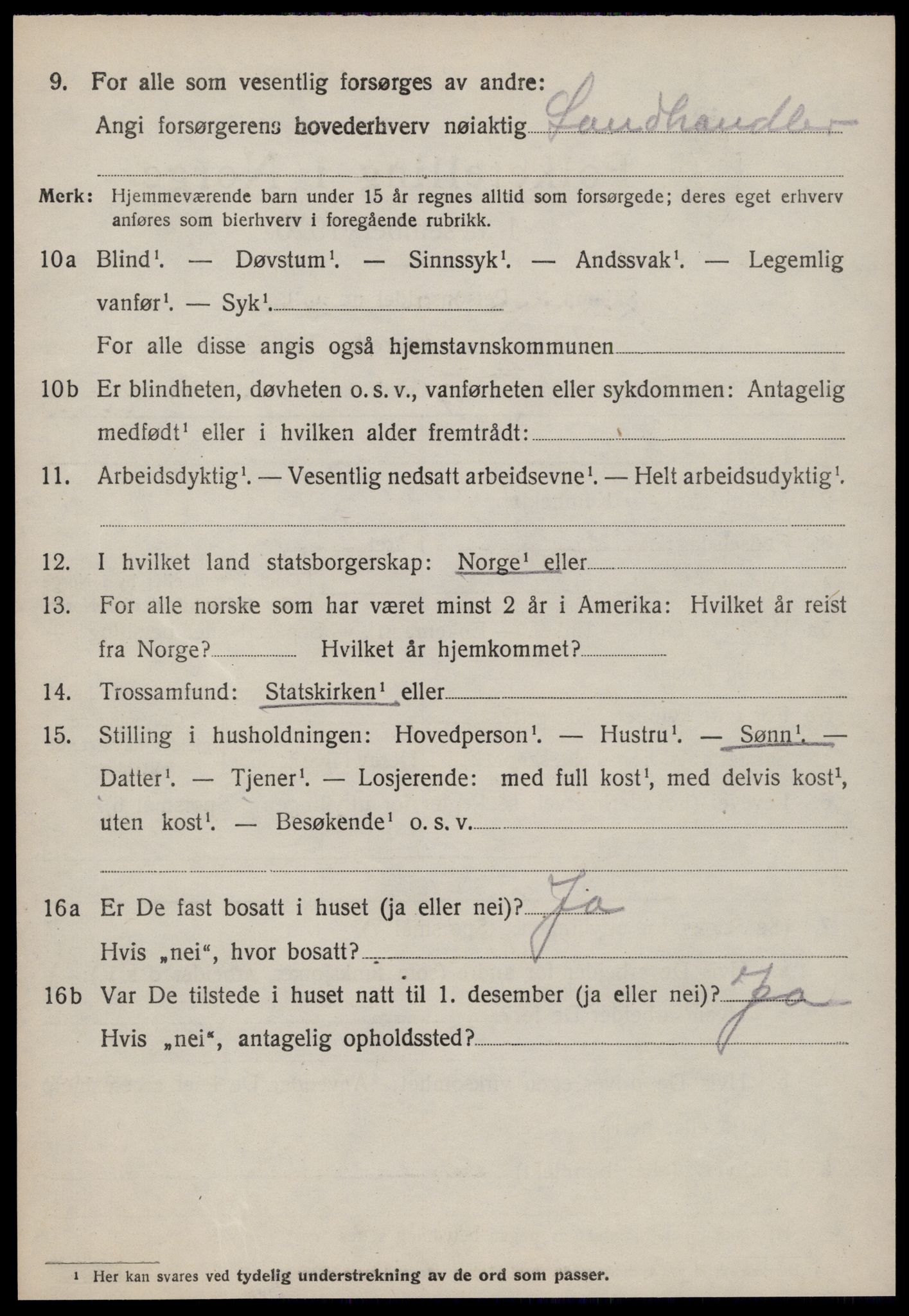 SAT, Folketelling 1920 for 1530 Vatne herred, 1920, s. 2425