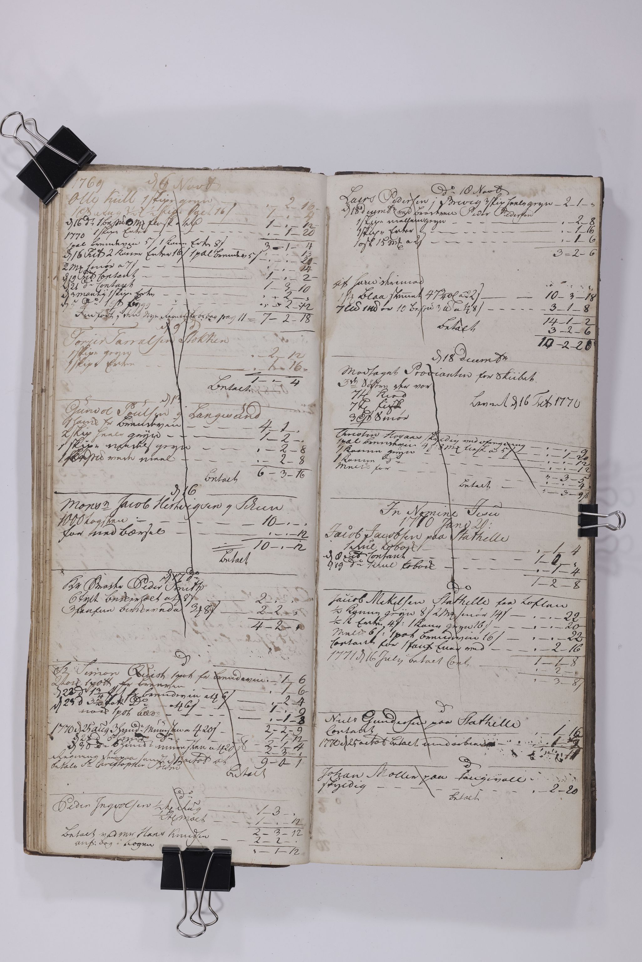 Blehr/ Kjellestad, TEMU/TGM-A-1212/R/Rb/L0001: Dagbok, 1763-1770, s. 42