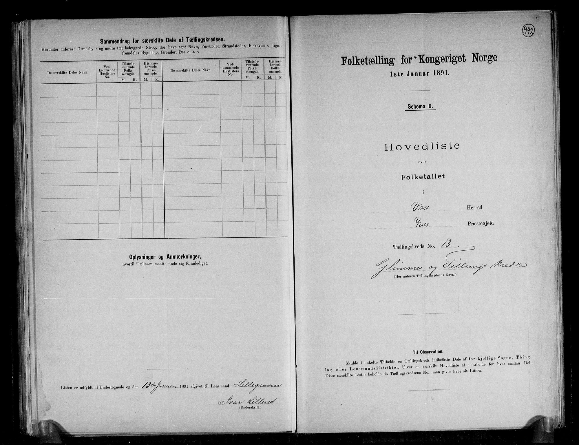 RA, Folketelling 1891 for 1235 Voss herred, 1891, s. 34