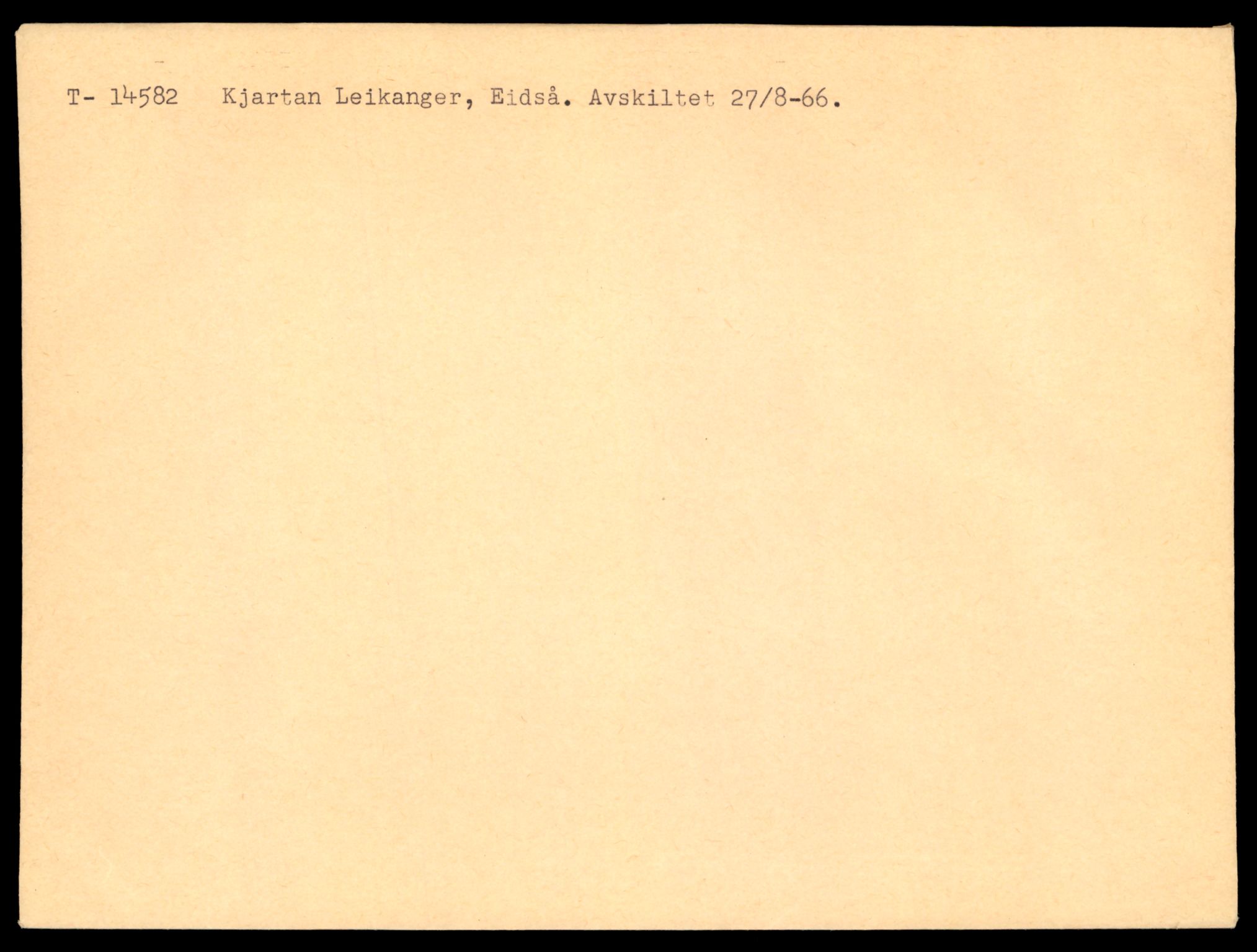 Møre og Romsdal vegkontor - Ålesund trafikkstasjon, AV/SAT-A-4099/F/Fe/L0047: Registreringskort for kjøretøy T 14580 - T 14720, 1927-1998, s. 39