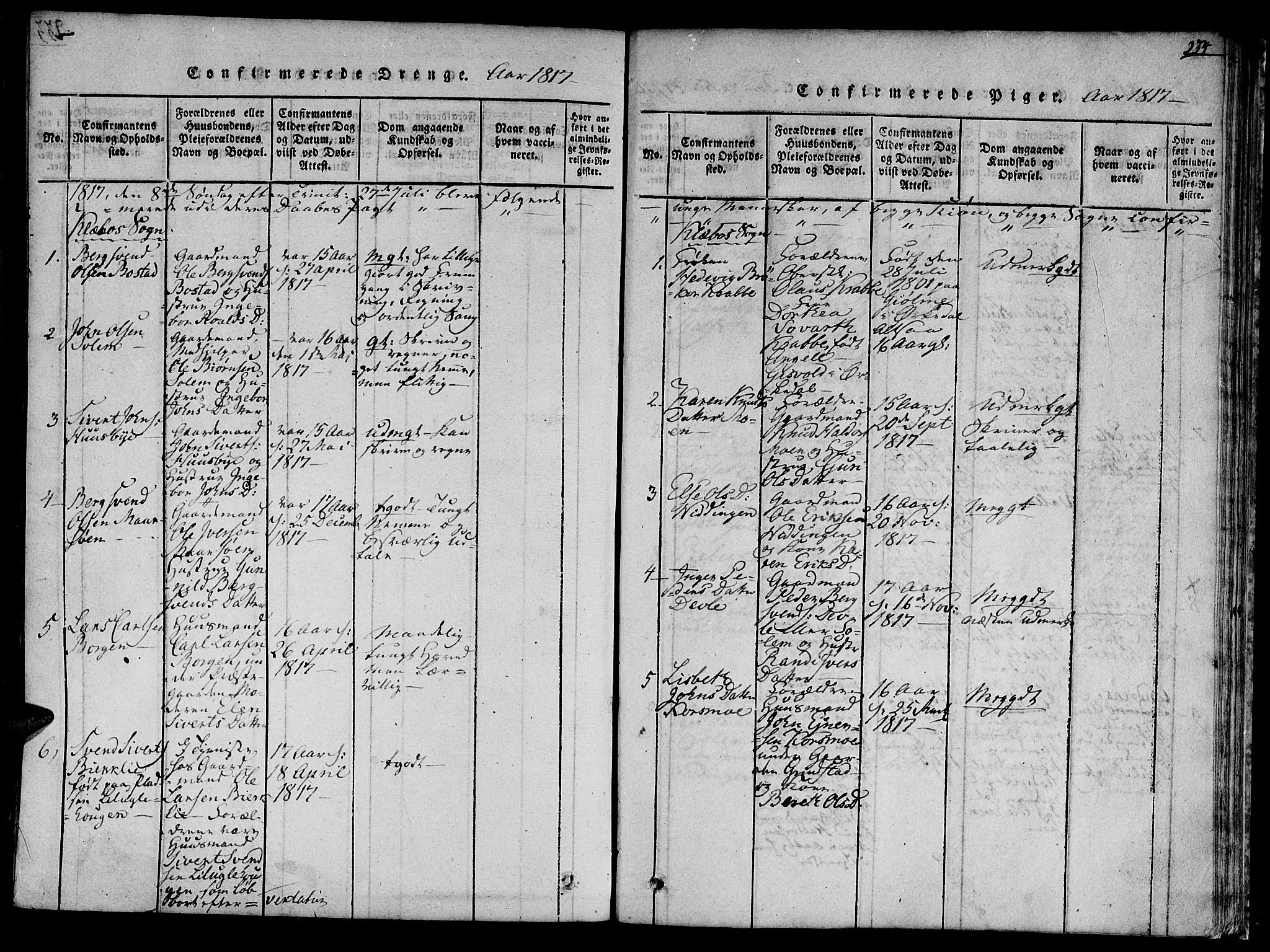 Ministerialprotokoller, klokkerbøker og fødselsregistre - Sør-Trøndelag, AV/SAT-A-1456/618/L0439: Ministerialbok nr. 618A04 /1, 1816-1843, s. 234