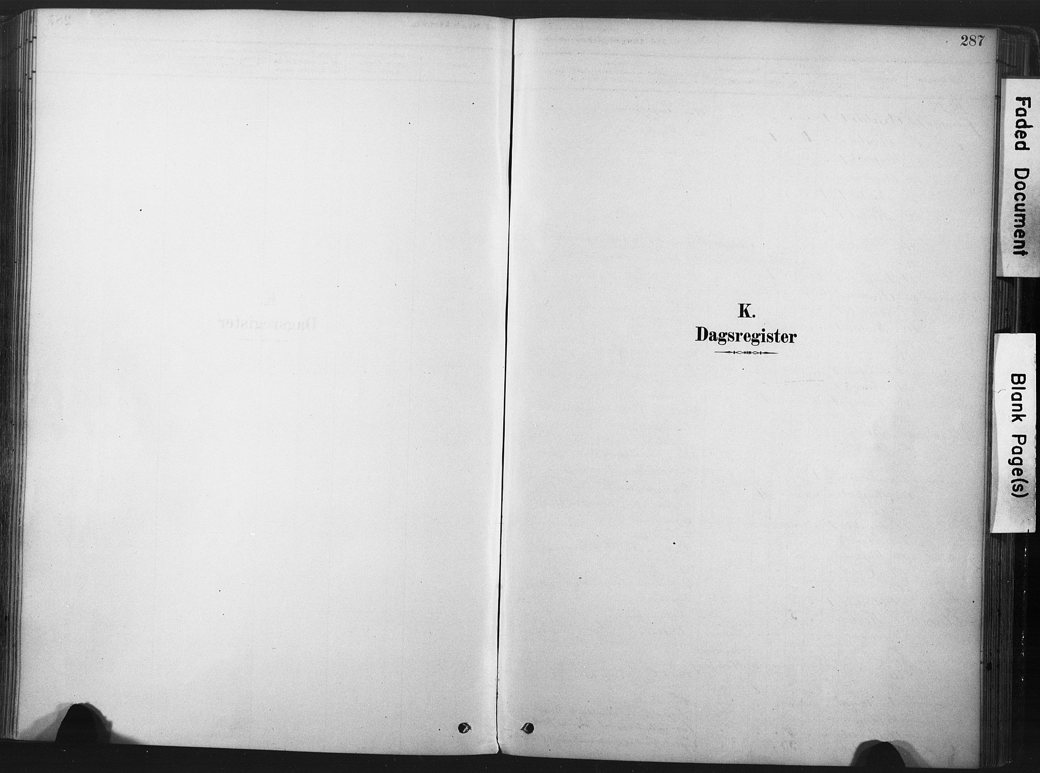 Andebu kirkebøker, SAKO/A-336/F/Fa/L0007: Ministerialbok nr. 7, 1878-1899, s. 287