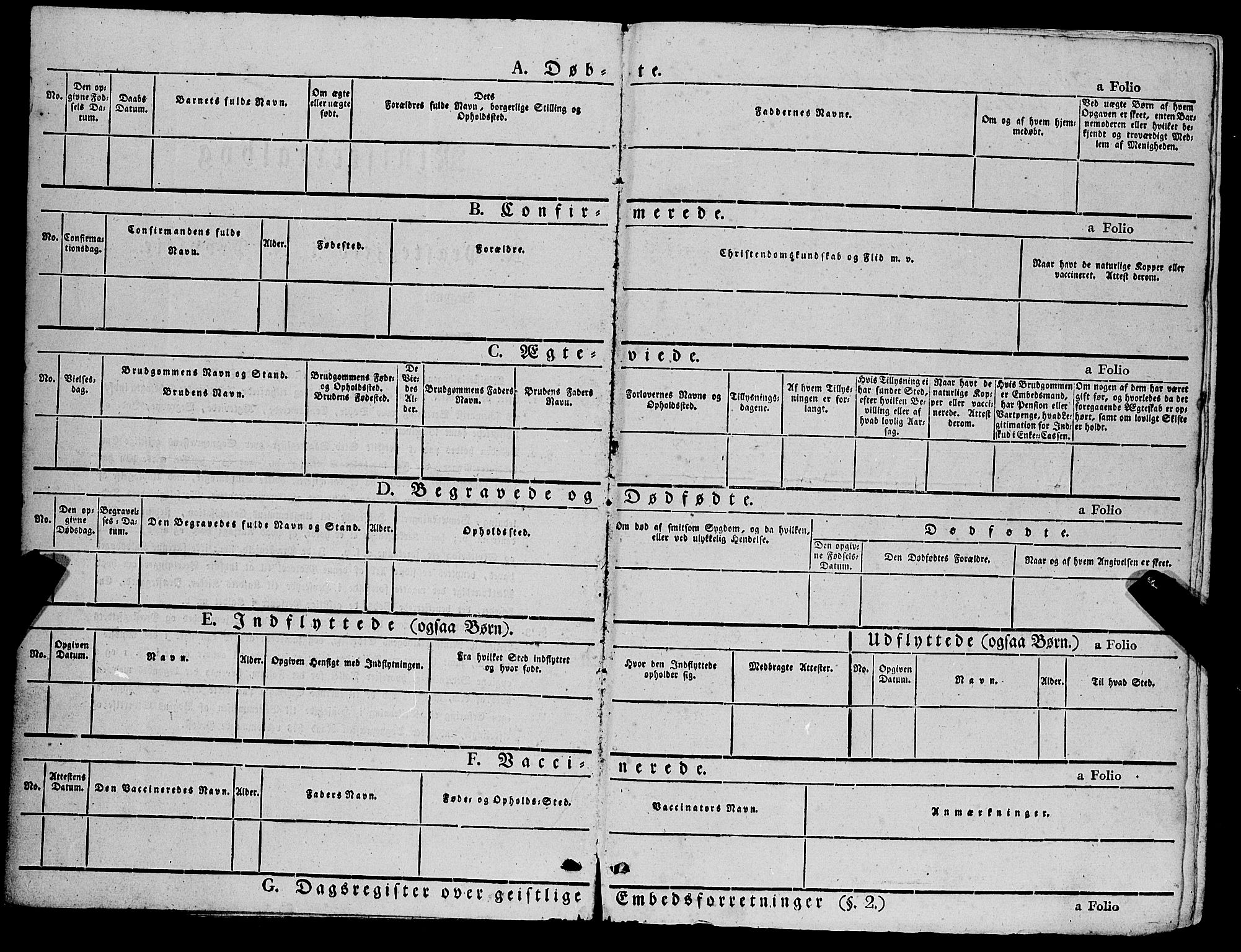 Fana Sokneprestembete, AV/SAB-A-75101/H/Haa/Haaa/L0008: Ministerialbok nr. A 8, 1829-1851