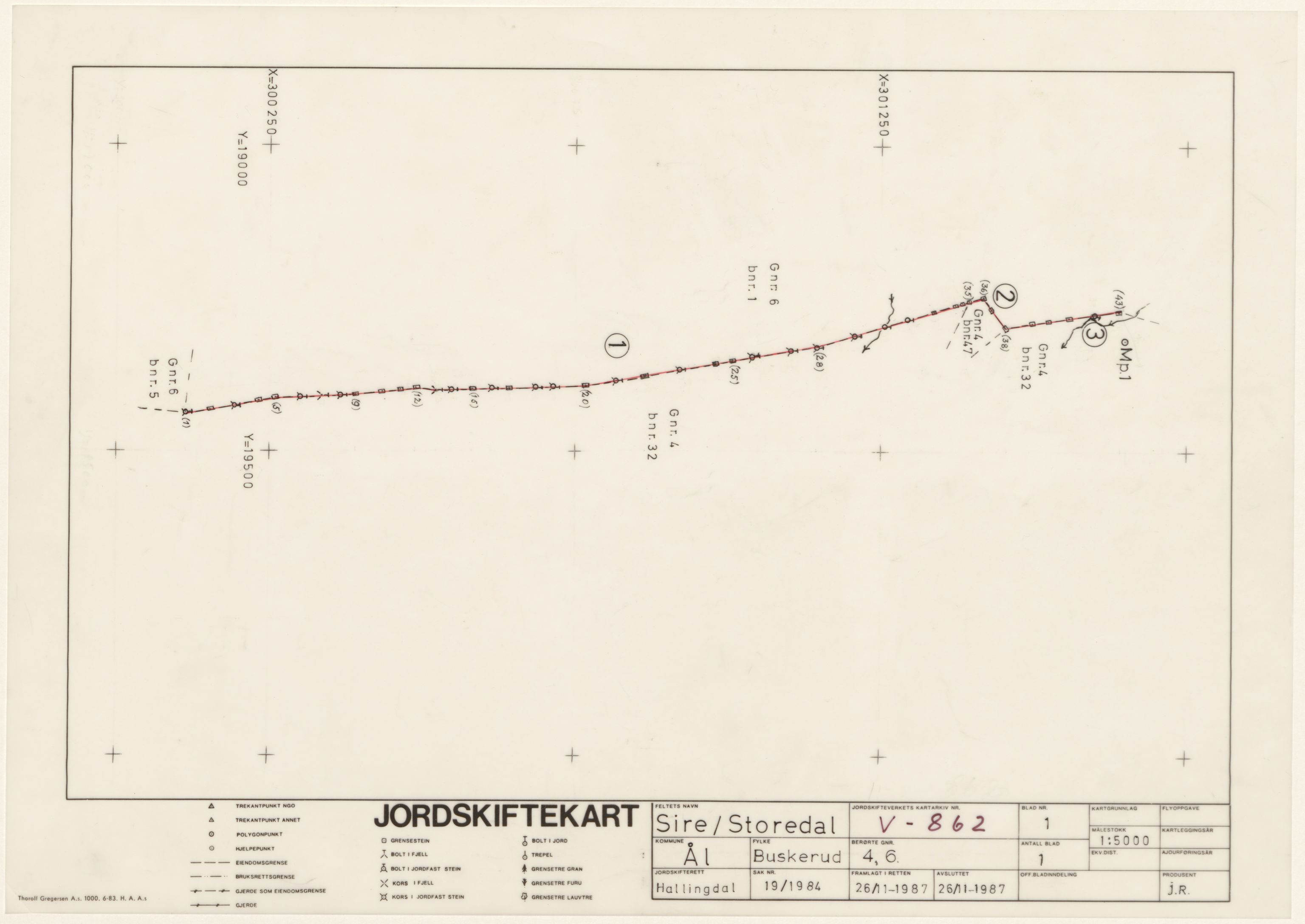 Jordskifteverkets kartarkiv, RA/S-3929/T, 1859-1988, s. 1183