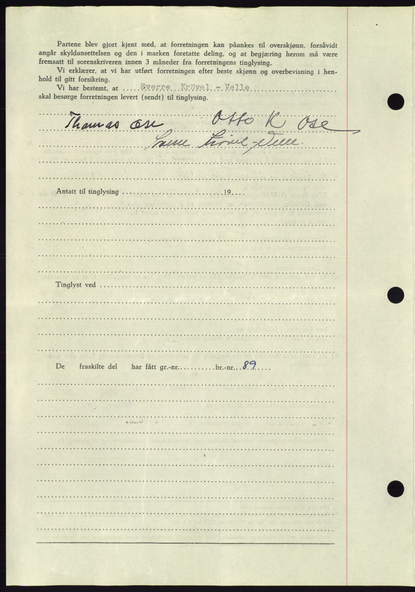Søre Sunnmøre sorenskriveri, AV/SAT-A-4122/1/2/2C/L0095: Pantebok nr. 21A, 1953-1953, Dagboknr: 1169/1953