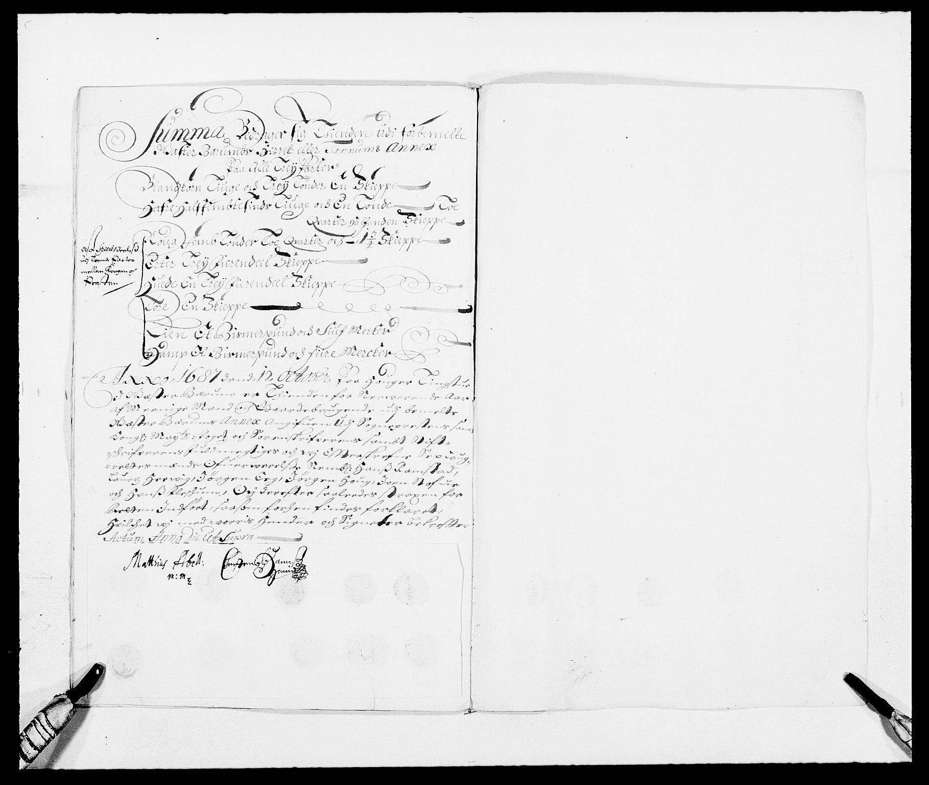 Rentekammeret inntil 1814, Reviderte regnskaper, Fogderegnskap, RA/EA-4092/R08/L0422: Fogderegnskap Aker, 1684-1686, s. 153