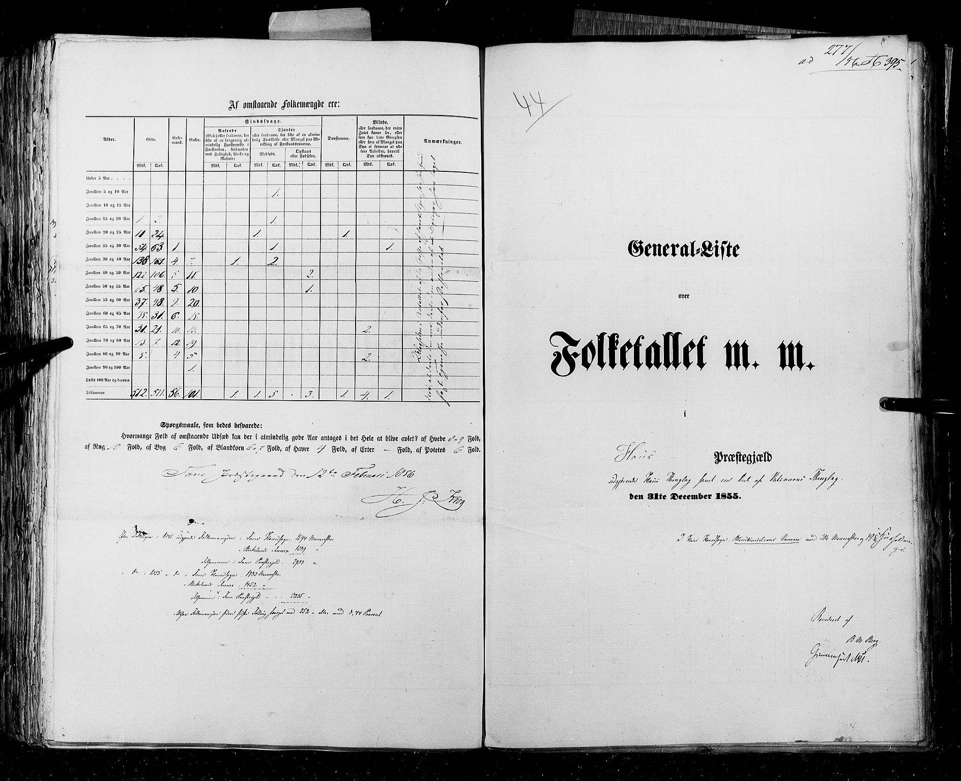 RA, Folketellingen 1855, bind 4: Stavanger amt og Søndre Bergenhus amt, 1855, s. 395