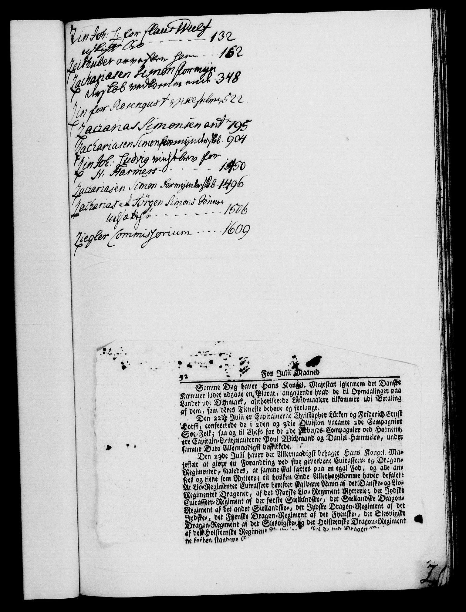 Danske Kanselli 1572-1799, AV/RA-EA-3023/I/Ia/L0002: 3. departements journal, 1772