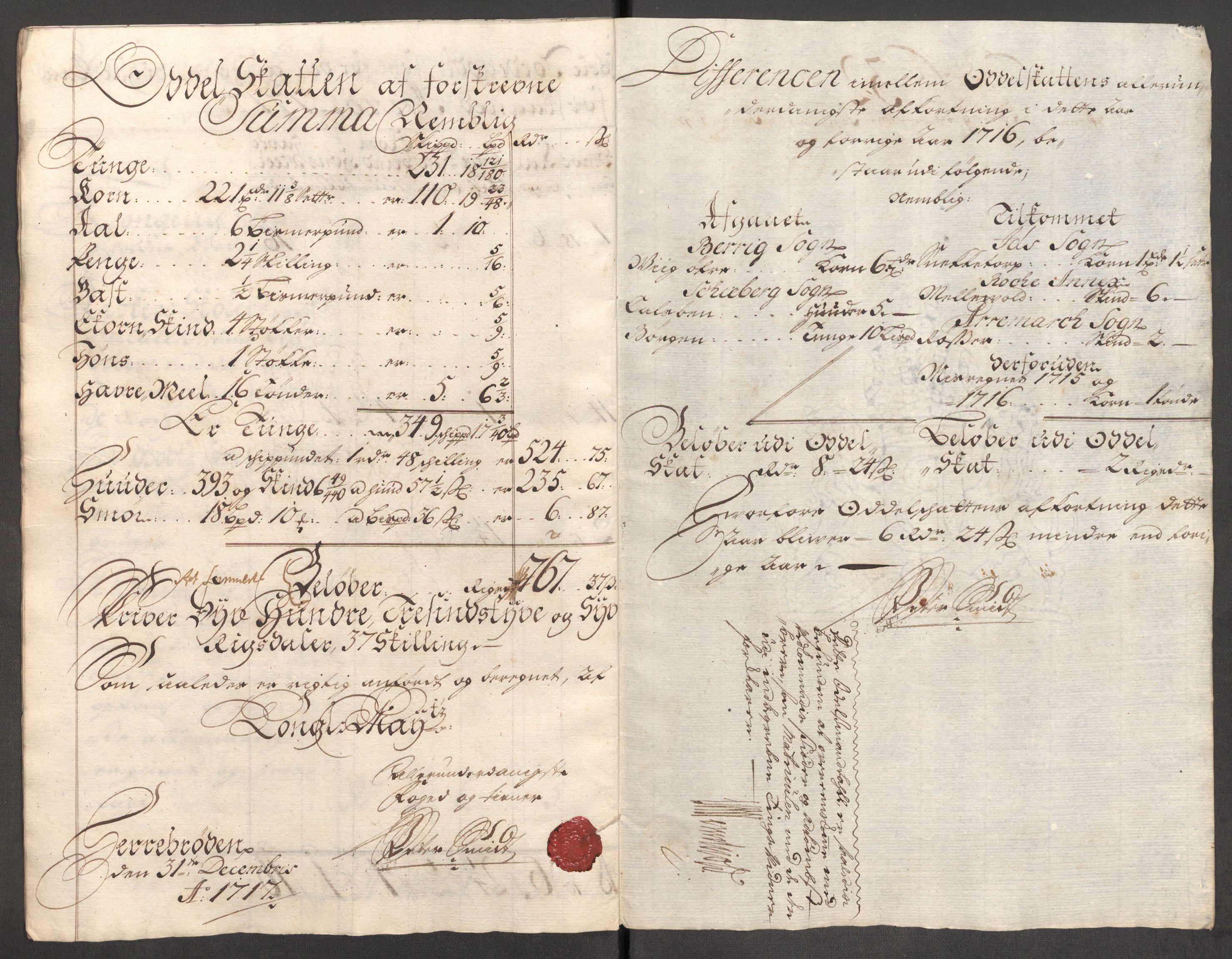 Rentekammeret inntil 1814, Reviderte regnskaper, Fogderegnskap, AV/RA-EA-4092/R01/L0024: Fogderegnskap Idd og Marker, 1717-1718, s. 178