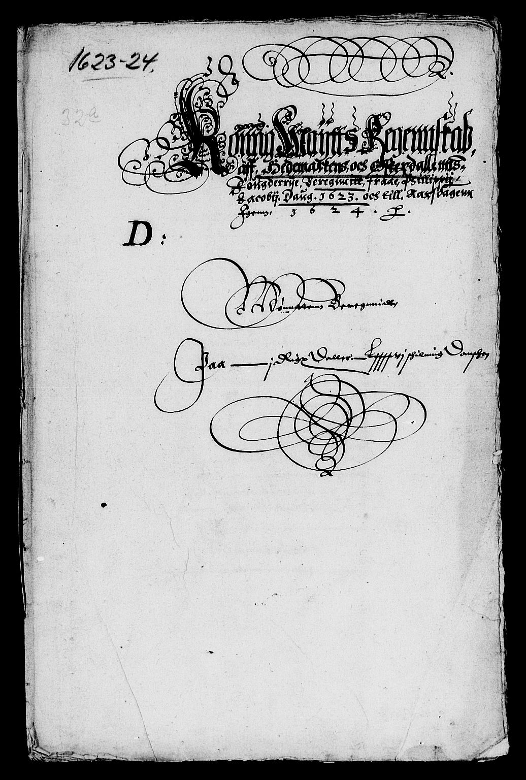 Rentekammeret inntil 1814, Reviderte regnskaper, Lensregnskaper, RA/EA-5023/R/Rb/Rba/L0065: Akershus len, 1618-1624