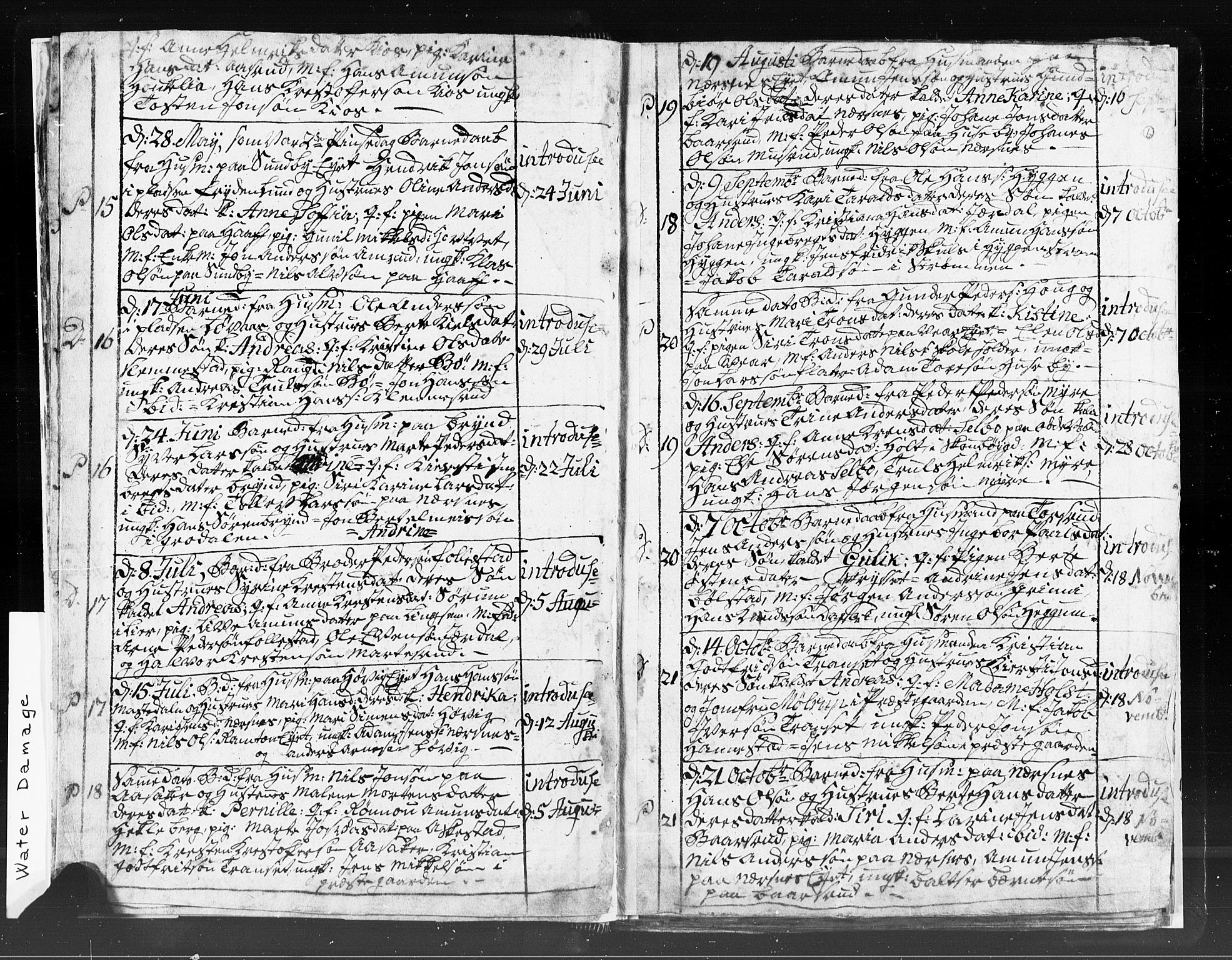 Røyken kirkebøker, SAKO/A-241/G/Ga/L0002: Klokkerbok nr. 2, 1797-1810, s. 6
