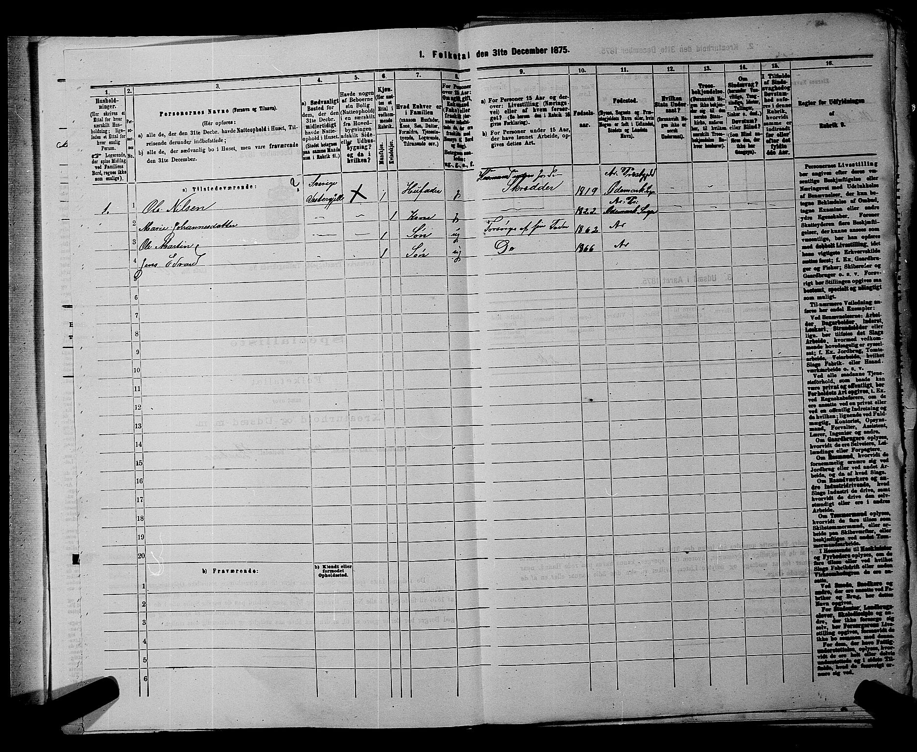RA, Folketelling 1875 for 0118P Aremark prestegjeld, 1875, s. 49
