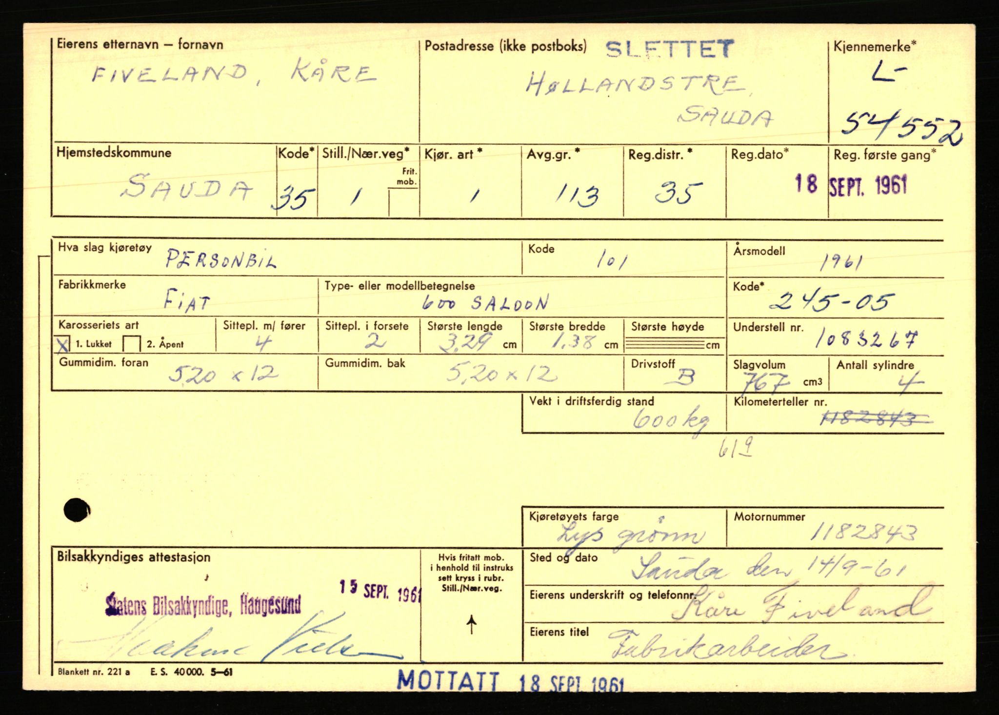 Stavanger trafikkstasjon, AV/SAST-A-101942/0/F/L0054: L-54200 - L-55699, 1930-1971, s. 757