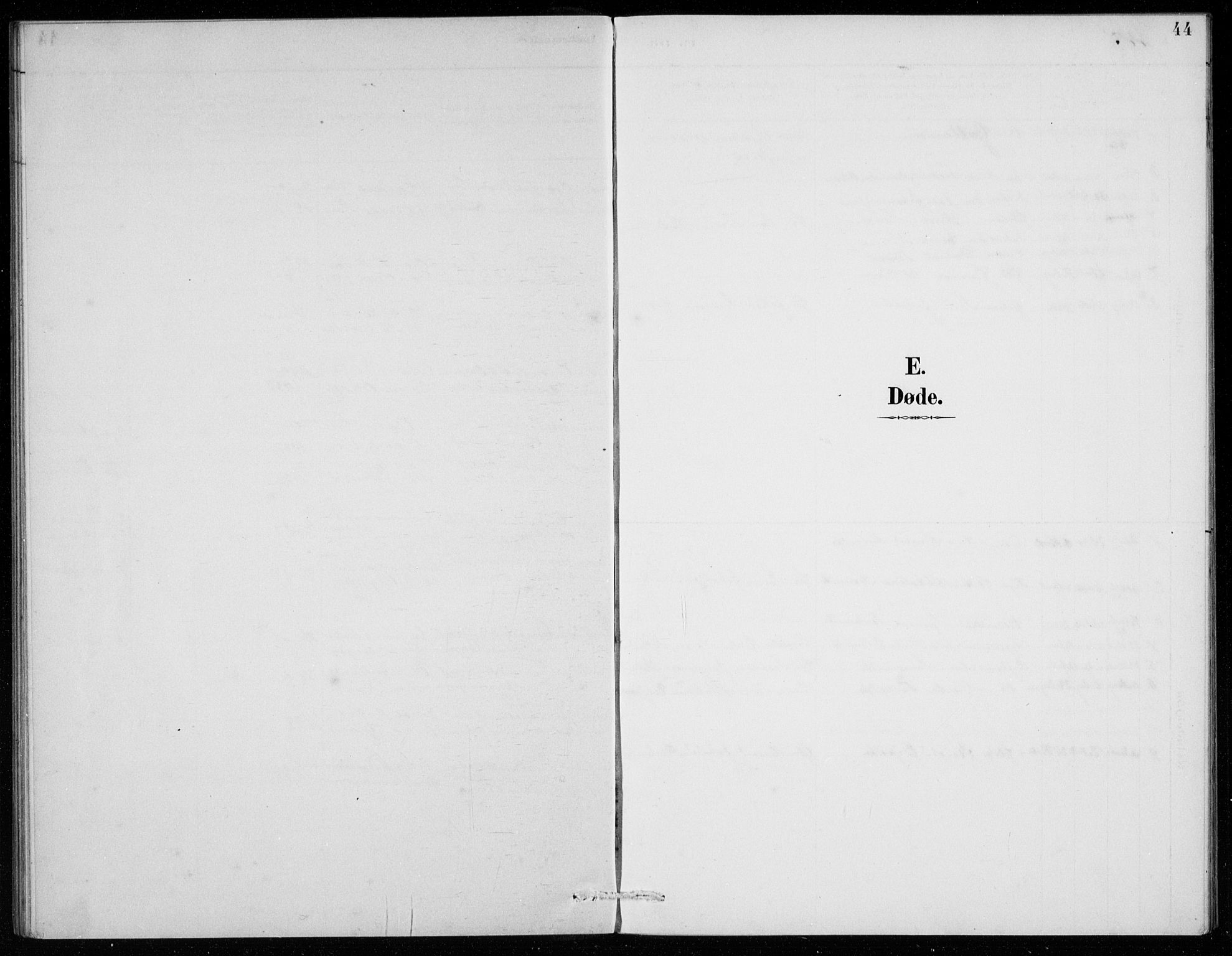 Ullensvang sokneprestembete, SAB/A-78701/H/Hab: Klokkerbok nr. E  9, 1886-1938, s. 44