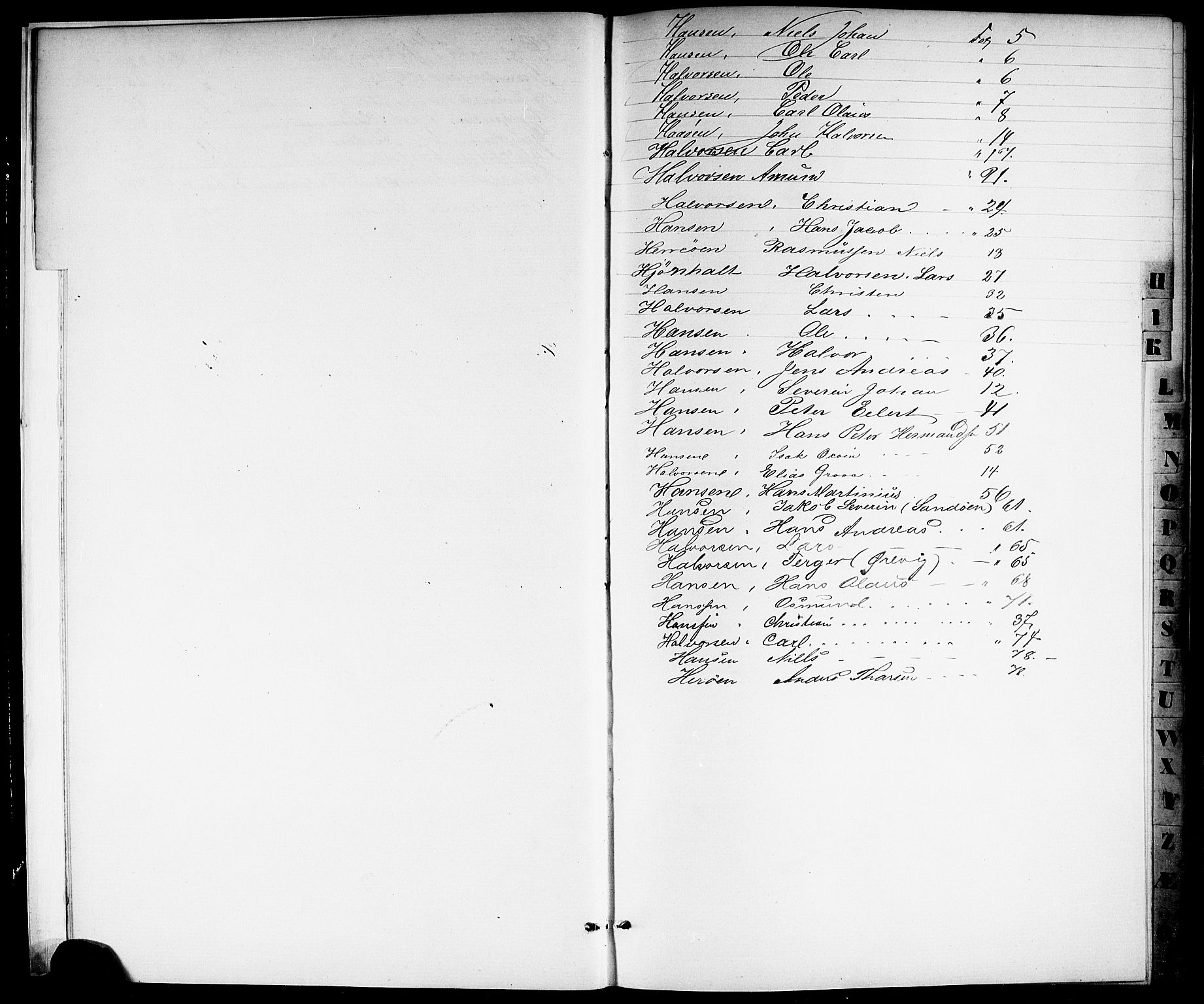 Brevik innrulleringskontor, SAKO/A-833/F/Fa/L0001: Annotasjonsrulle, 1860-1868, s. 10