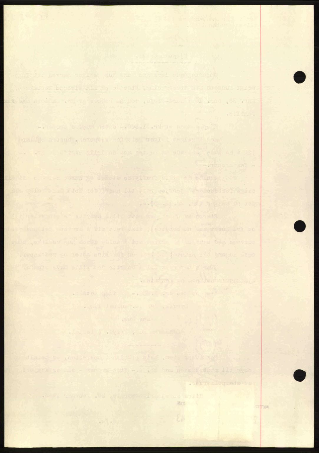 Hitra sorenskriveri, AV/SAT-A-0018/2/2C/2Ca: Pantebok nr. B1, 1939-1949, Dagboknr: 138/1943