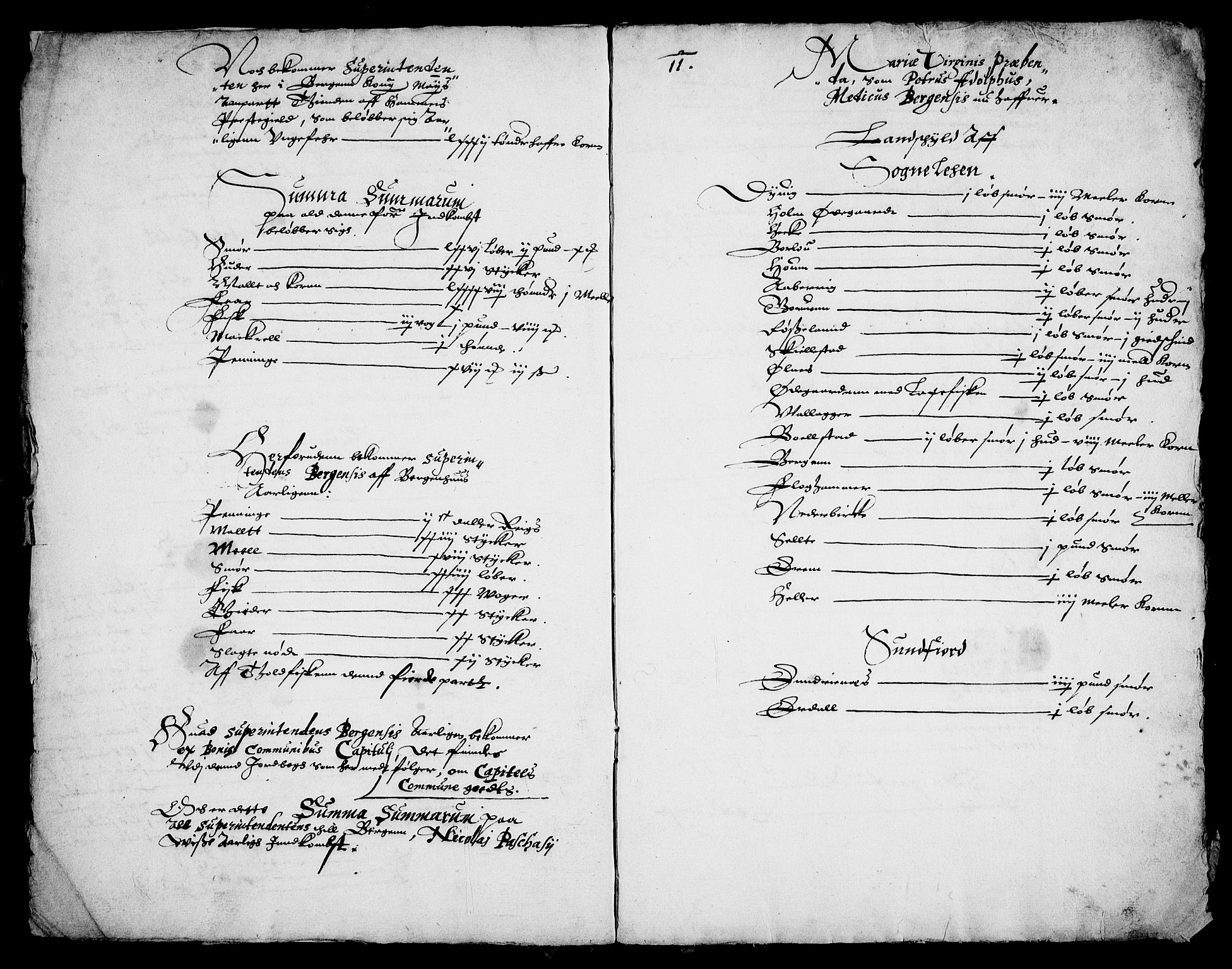 Rentekammeret inntil 1814, Realistisk ordnet avdeling, AV/RA-EA-4070/Fc/Fca/L0003/0001: [Ca III]  Bergen stift / Bergen kapitels jordebok, 1618