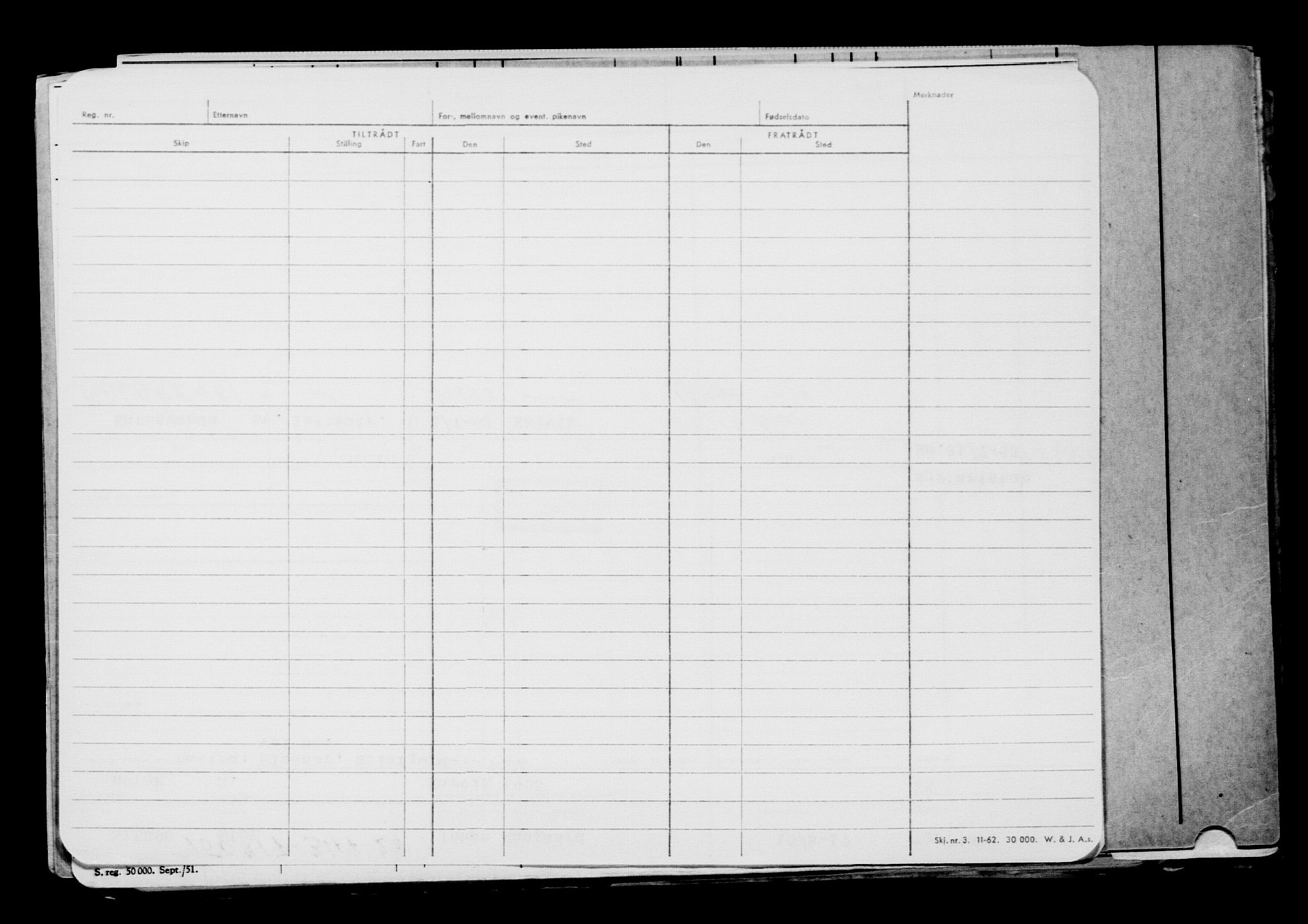 Direktoratet for sjømenn, RA/S-3545/G/Gb/L0151: Hovedkort, 1917, s. 2