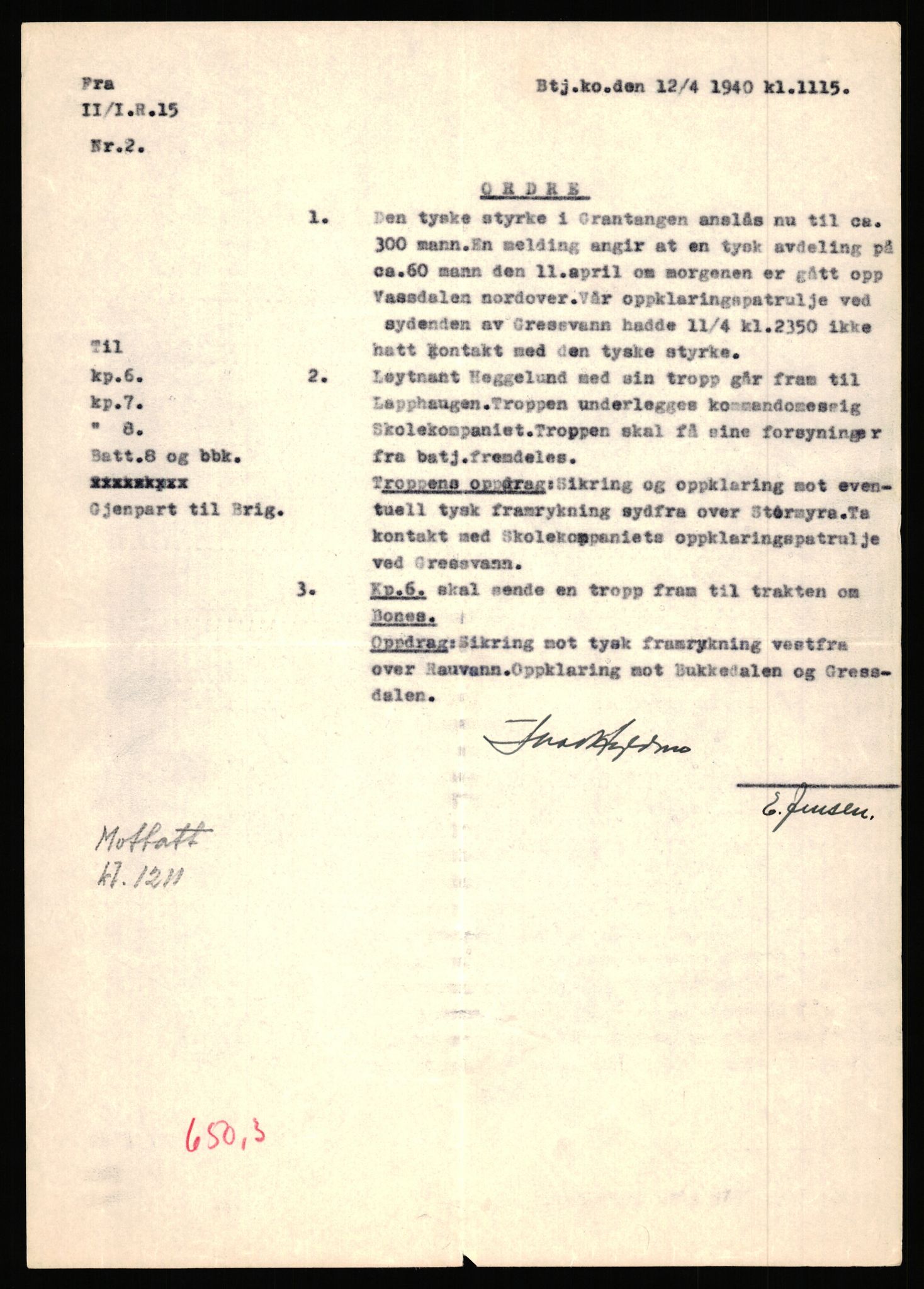 Forsvaret, Forsvarets krigshistoriske avdeling, AV/RA-RAFA-2017/Y/Yb/L0154: II-C-11-650-657  -  6. Divisjon, 1940, s. 496