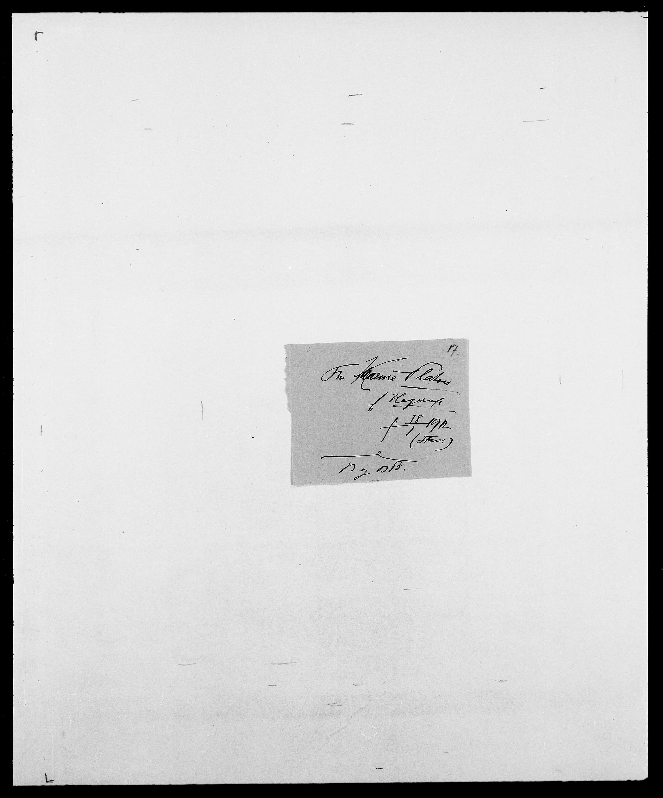 Delgobe, Charles Antoine - samling, AV/SAO-PAO-0038/D/Da/L0031: de Place - Raaum, s. 76