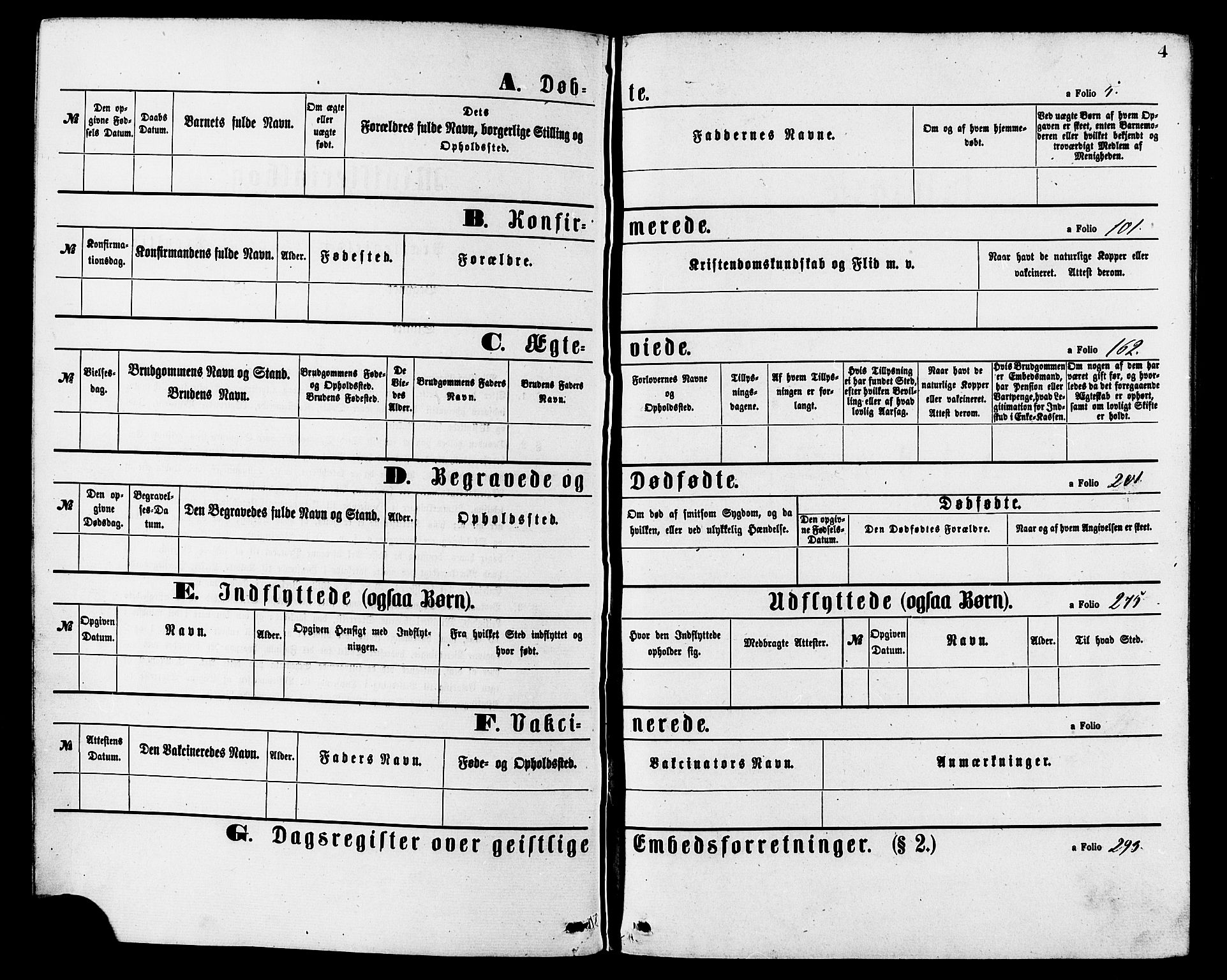 Ministerialprotokoller, klokkerbøker og fødselsregistre - Møre og Romsdal, SAT/A-1454/502/L0024: Ministerialbok nr. 502A02, 1873-1884, s. 4