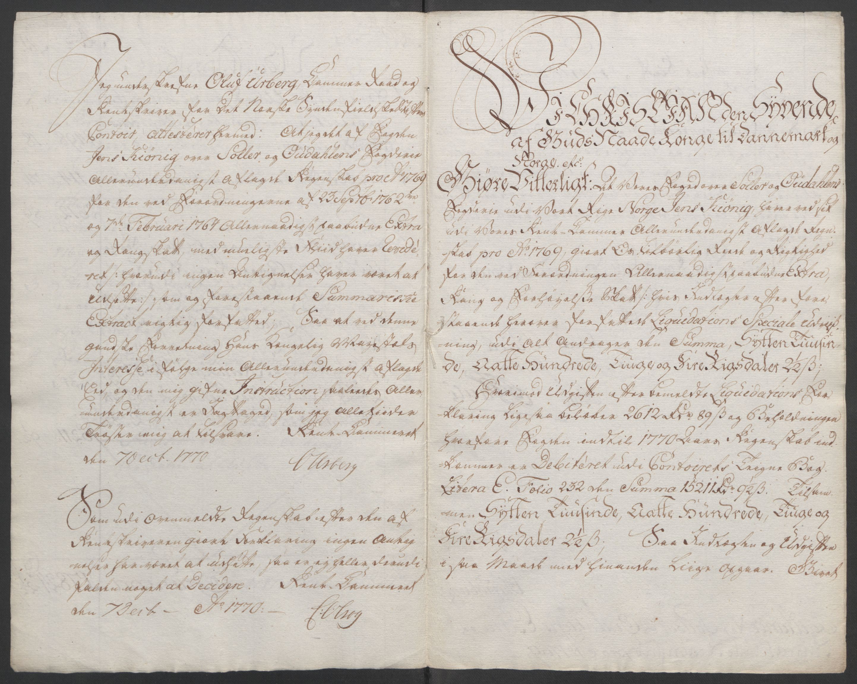 Rentekammeret inntil 1814, Reviderte regnskaper, Fogderegnskap, RA/EA-4092/R14/L0959: Ekstraskatten Solør og Odal, 1763-1770, s. 604