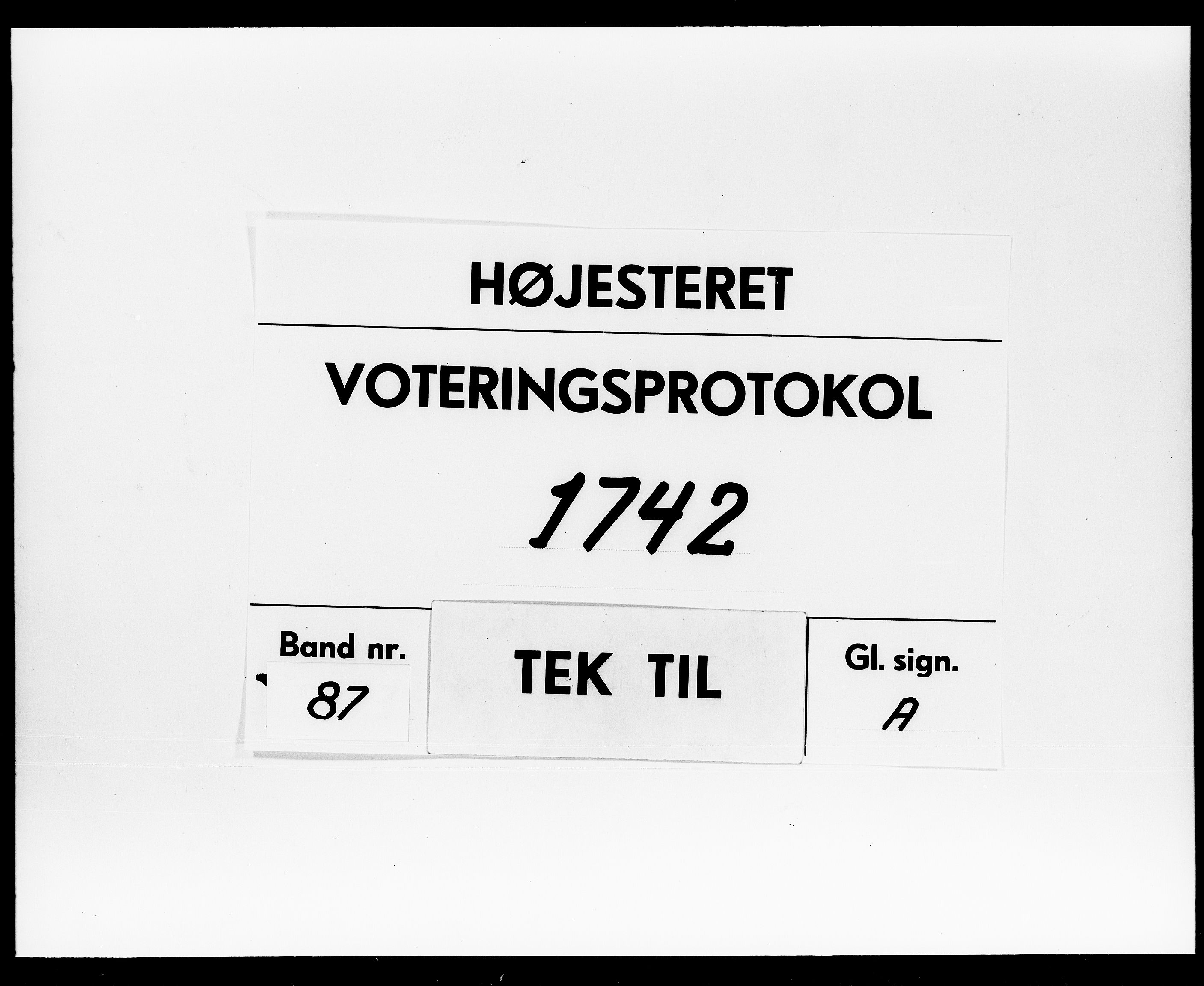 Højesteret, DRA/A-0009, 1742