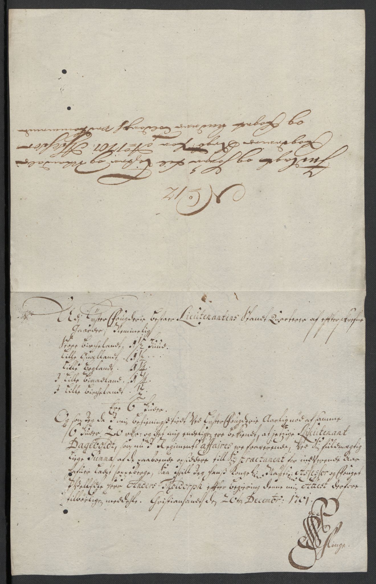 Rentekammeret inntil 1814, Reviderte regnskaper, Fogderegnskap, AV/RA-EA-4092/R43/L2549: Fogderegnskap Lista og Mandal, 1701-1702, s. 113
