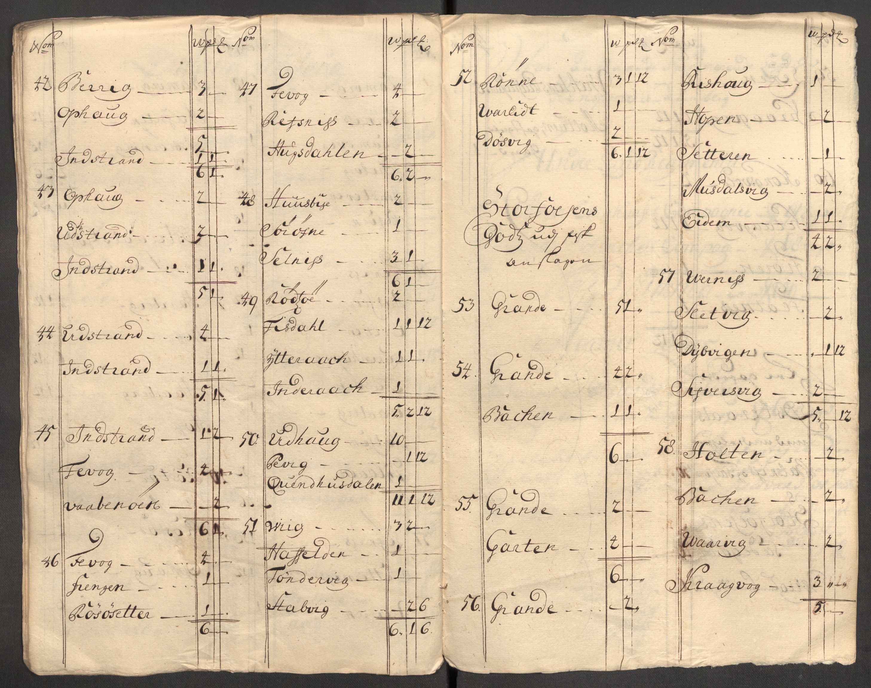 Rentekammeret inntil 1814, Reviderte regnskaper, Fogderegnskap, RA/EA-4092/R57/L3857: Fogderegnskap Fosen, 1706-1707, s. 353