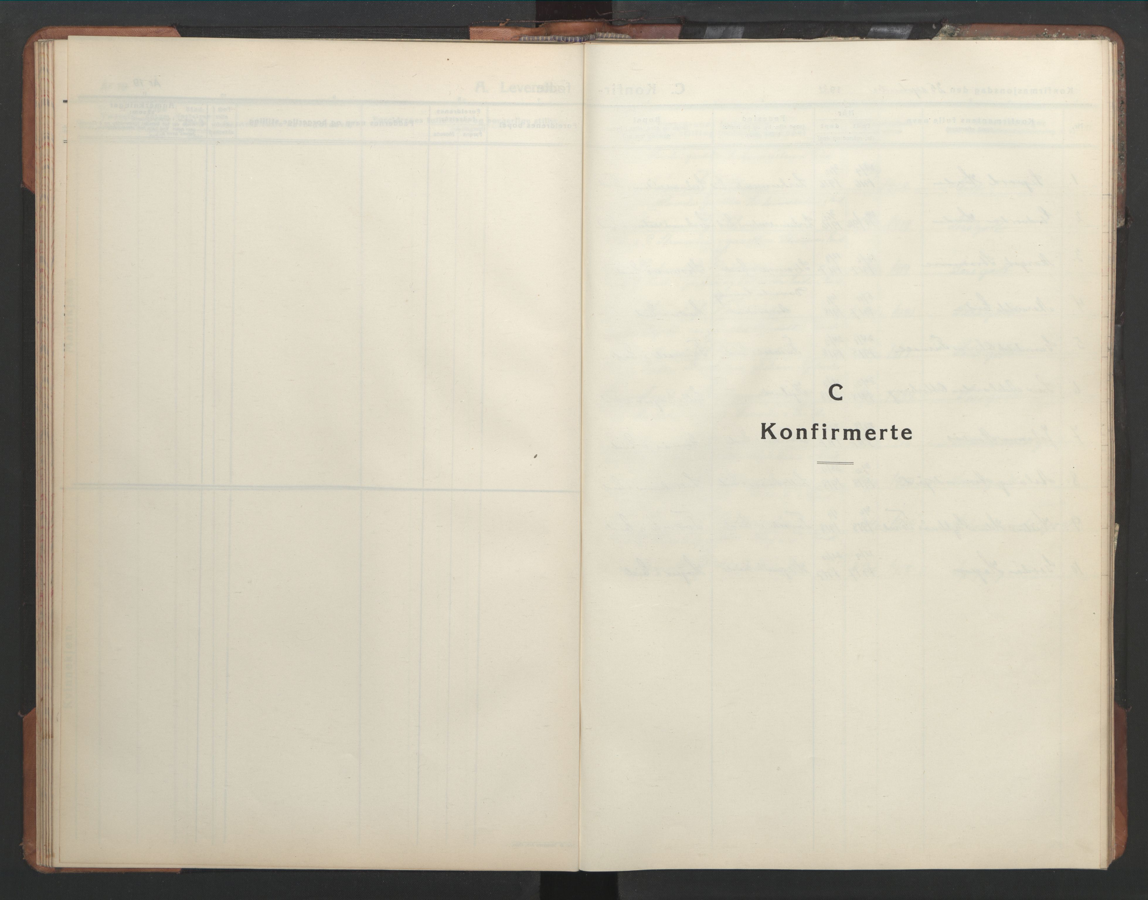 Ministerialprotokoller, klokkerbøker og fødselsregistre - Møre og Romsdal, SAT/A-1454/542/L0559: Klokkerbok nr. 542C02, 1932-1952