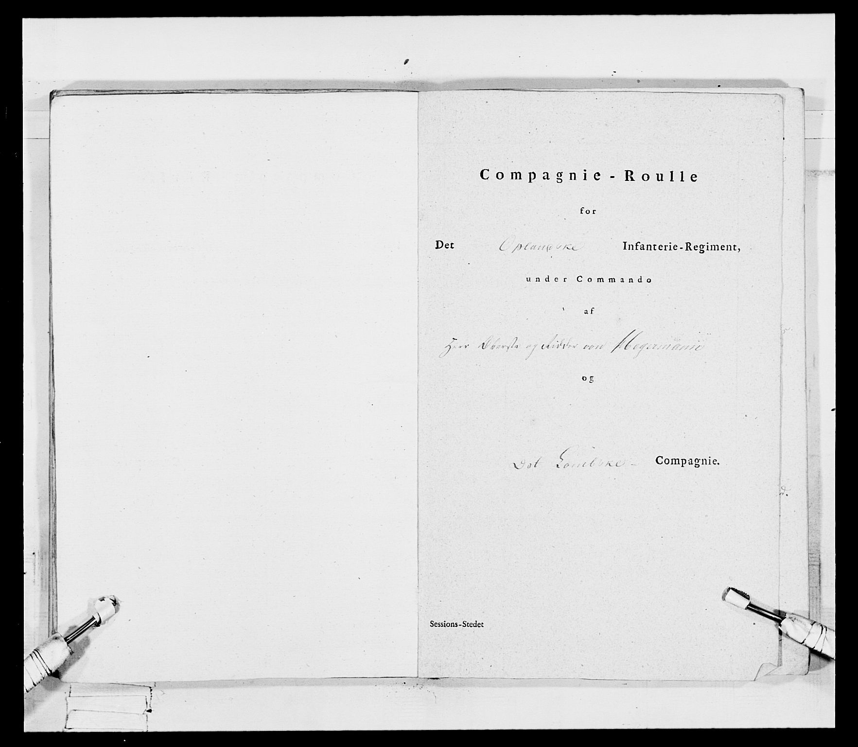 Generalitets- og kommissariatskollegiet, Det kongelige norske kommissariatskollegium, RA/EA-5420/E/Eh/L0069: Opplandske gevorbne infanteriregiment, 1810-1818, s. 617