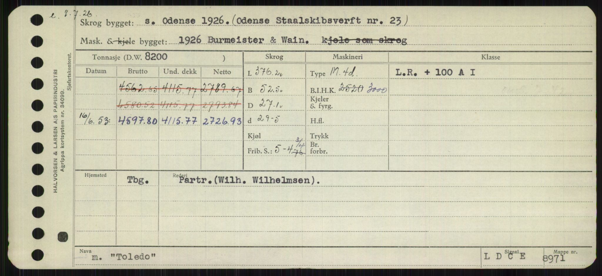 Sjøfartsdirektoratet med forløpere, Skipsmålingen, RA/S-1627/H/Hb/L0005: Fartøy, T-Å, s. 175