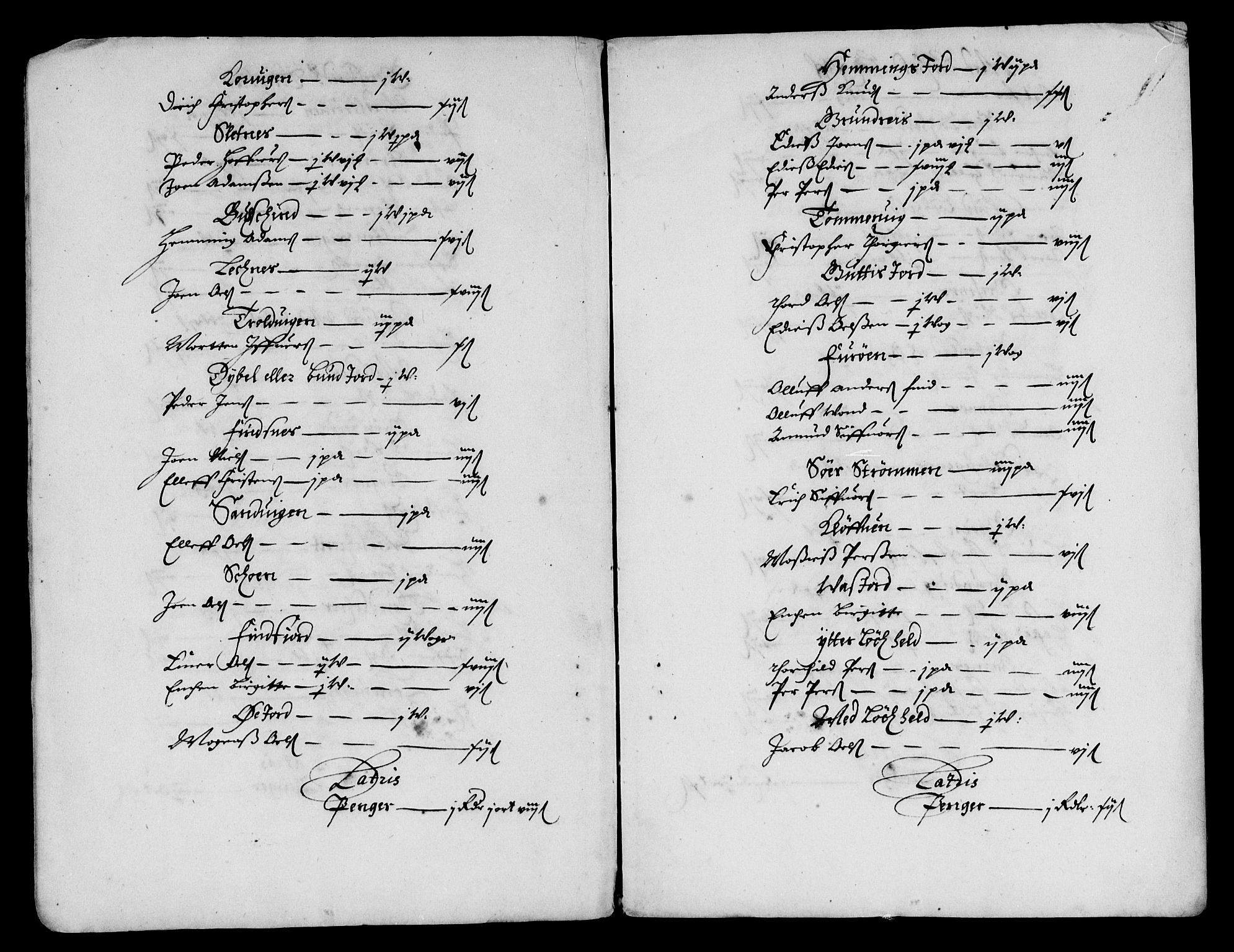 Rentekammeret inntil 1814, Reviderte regnskaper, Lensregnskaper, AV/RA-EA-5023/R/Rb/Rbz/L0041: Nordlandenes len, 1664-1667