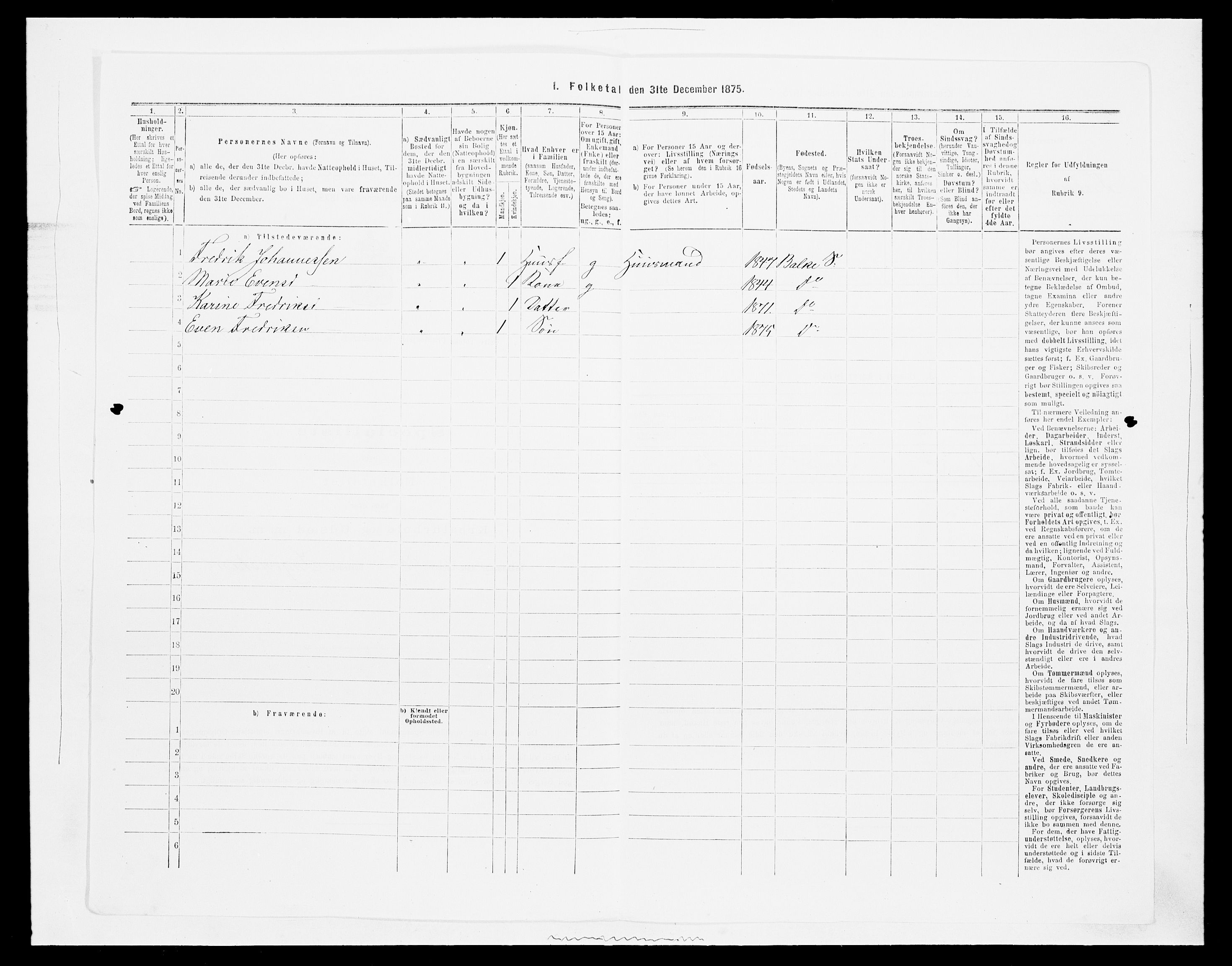 SAH, Folketelling 1875 for 0528P Østre Toten prestegjeld, 1875, s. 768