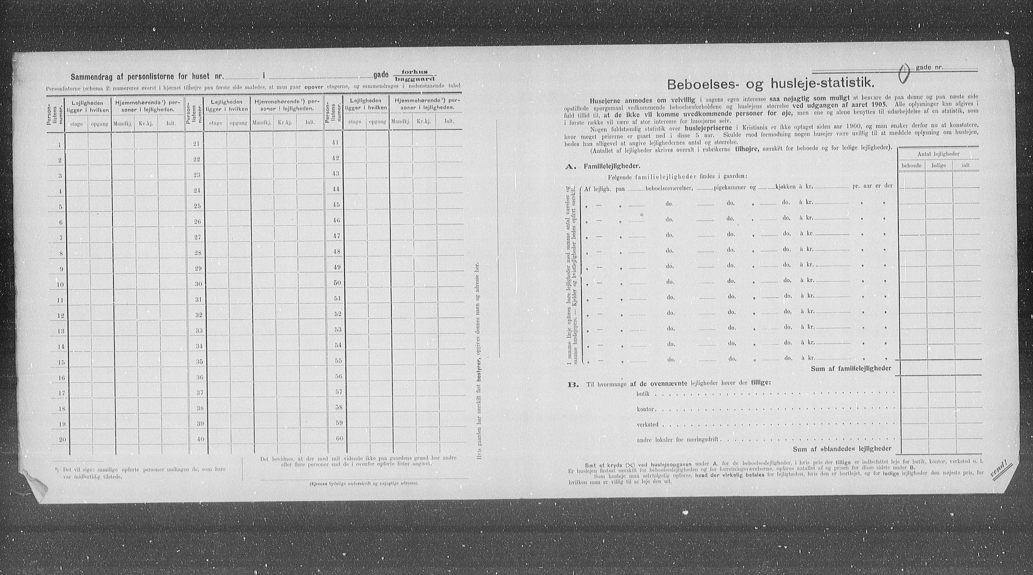 OBA, Kommunal folketelling 31.12.1905 for Kristiania kjøpstad, 1905, s. 36344