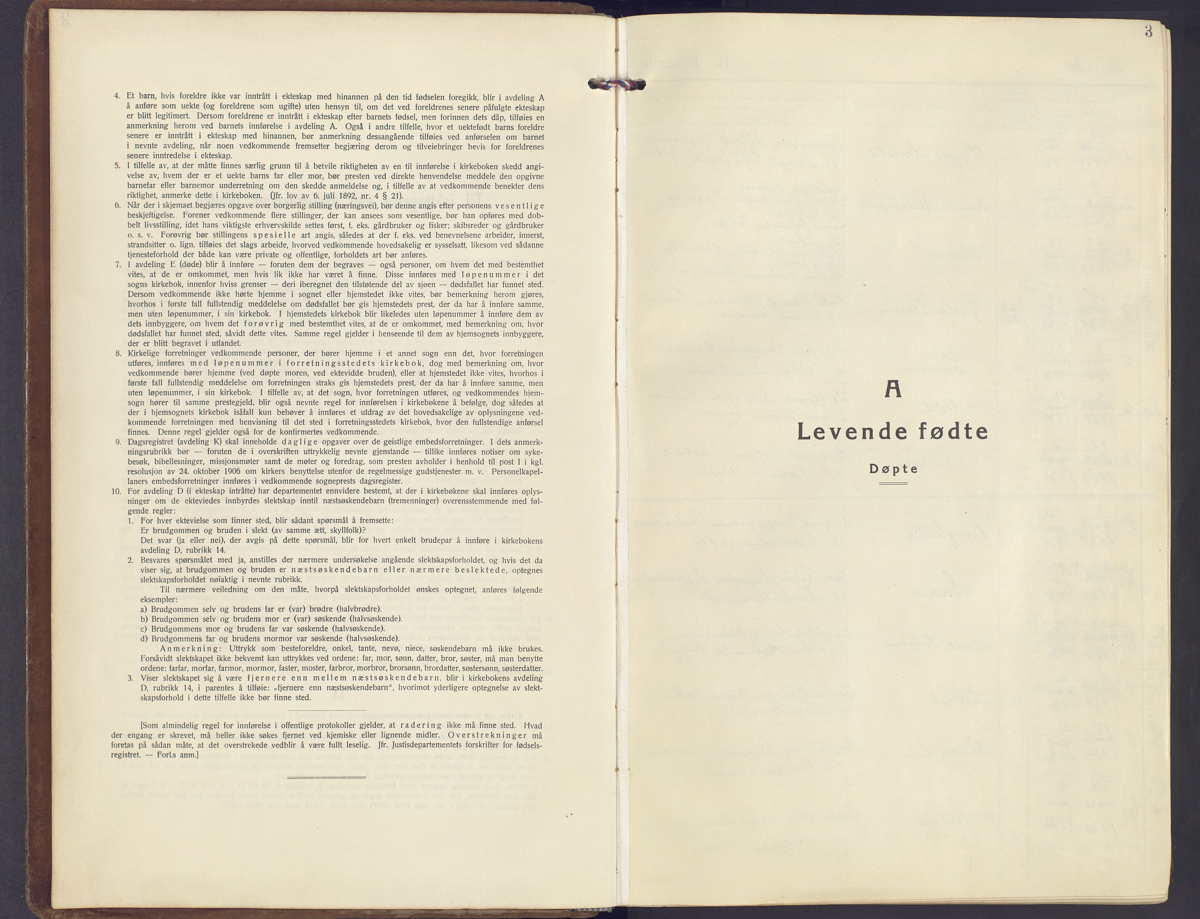 Romedal prestekontor, AV/SAH-PREST-004/K/L0013: Ministerialbok nr. 13, 1930-1949, s. 3