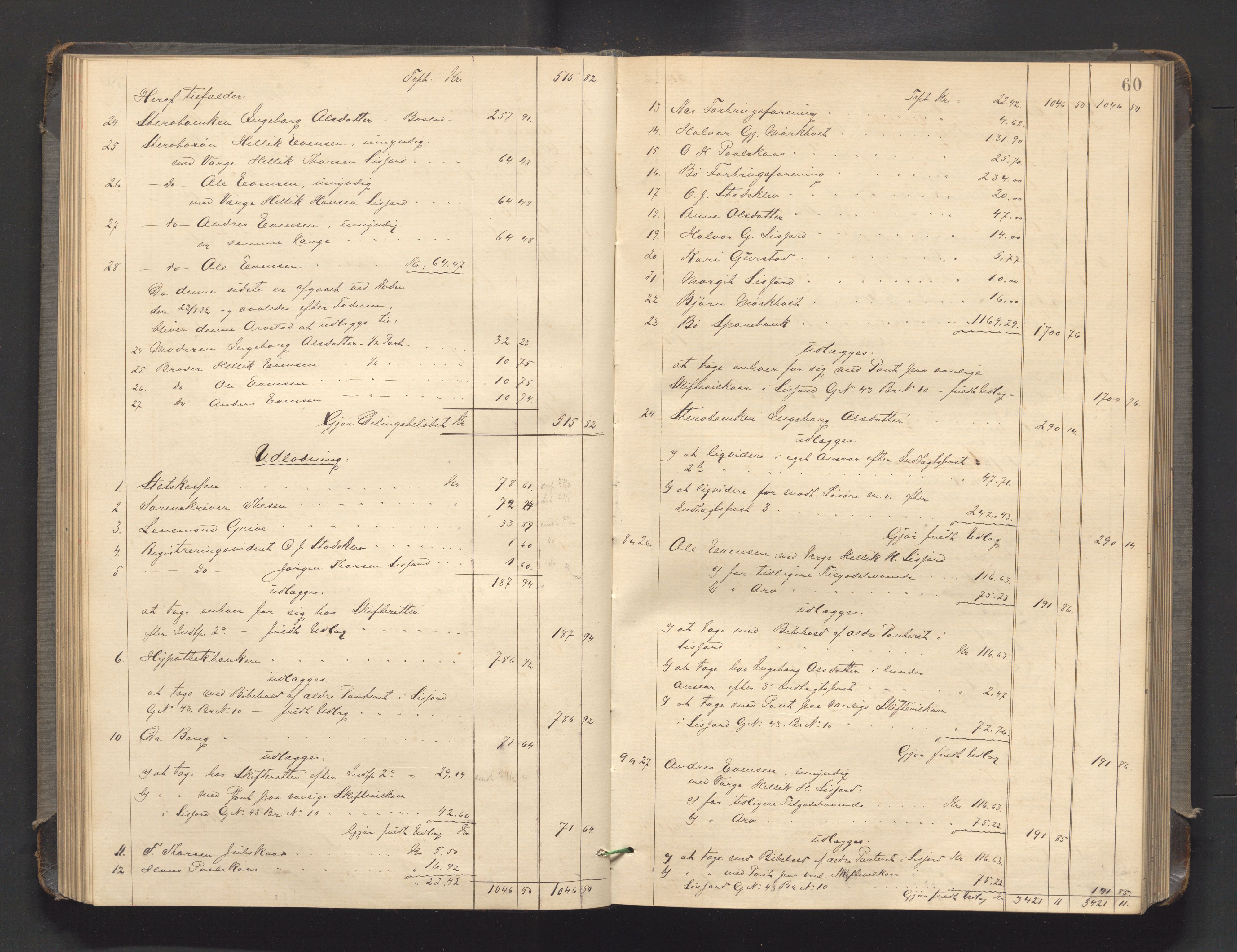 Nedre Telemark sorenskriveri, AV/SAKO-A-135/H/Hb/Hbe/L0004: Skifteutlodningsprotokoll, 1892-1898, s. 59b-60a