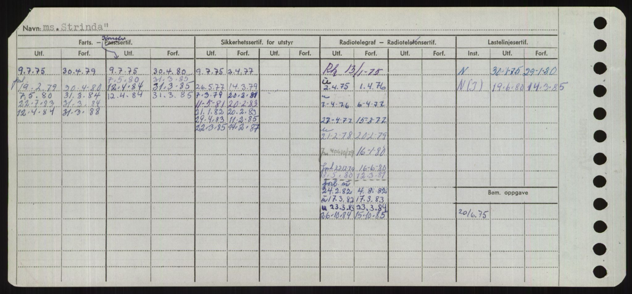 Sjøfartsdirektoratet med forløpere, Skipsmålingen, RA/S-1627/H/Hd/L0036: Fartøy, St, s. 664