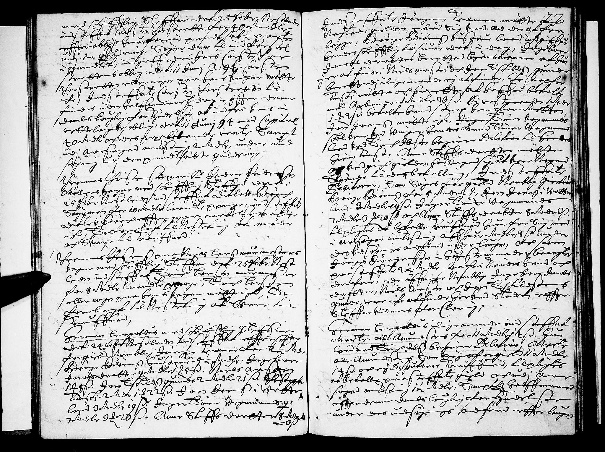 Christiania byfogd, AV/SAO-A-11543/F/Fb/L0025: Tingbok, 1697, s. 26b-27a