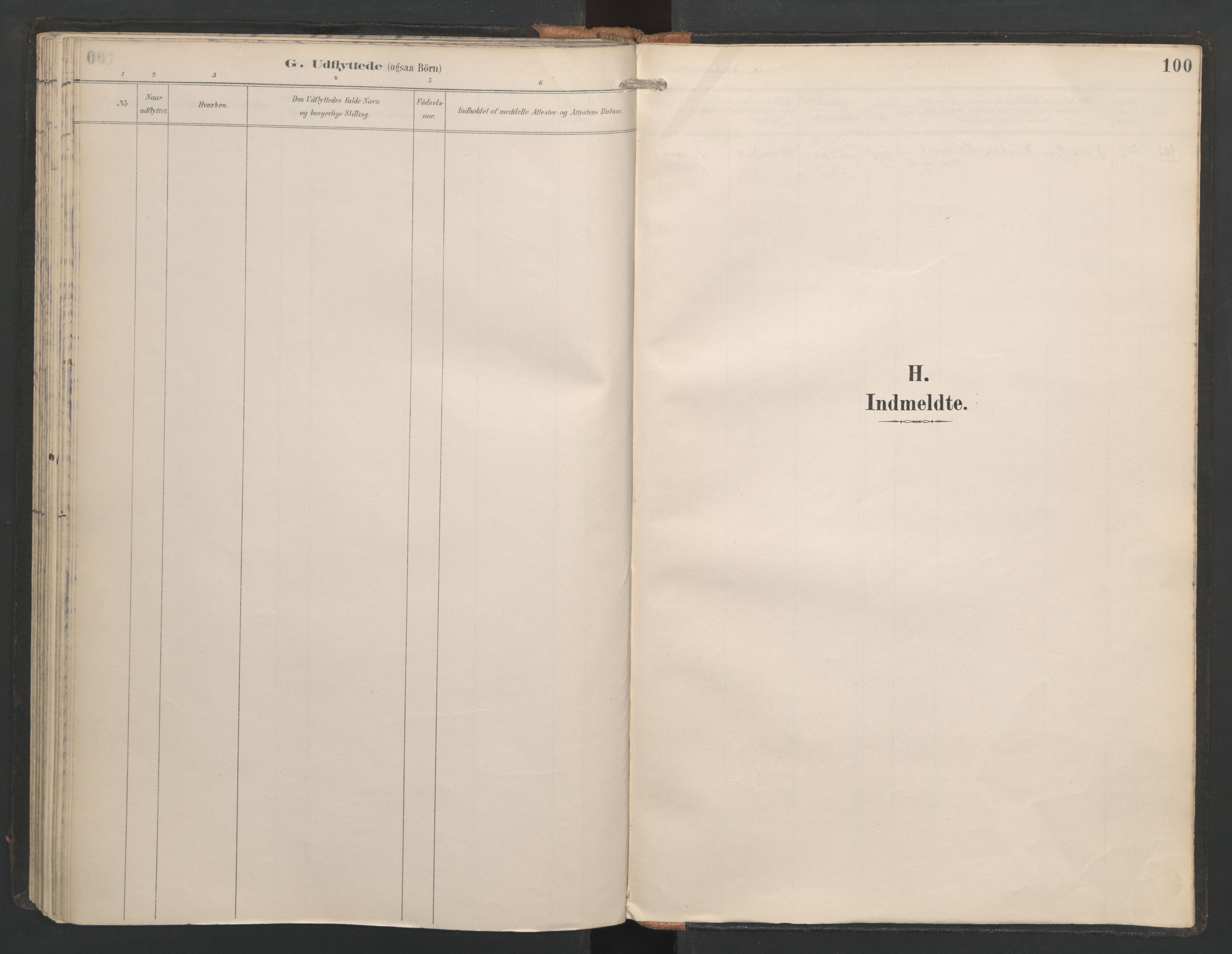 Ministerialprotokoller, klokkerbøker og fødselsregistre - Nordland, SAT/A-1459/821/L0317: Ministerialbok nr. 821A01, 1892-1907, s. 100
